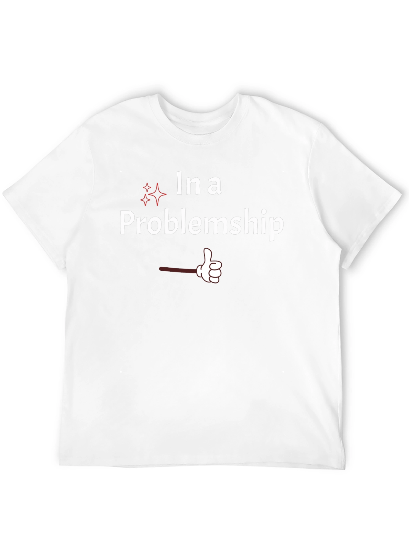 In A Problemship Graphic T-Shirt