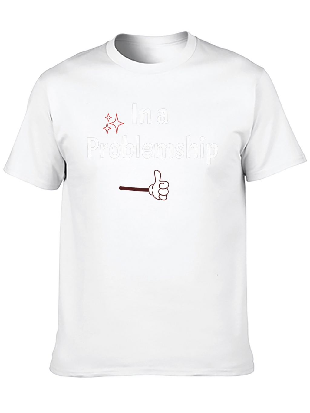 In A Problemship Graphic T-Shirt