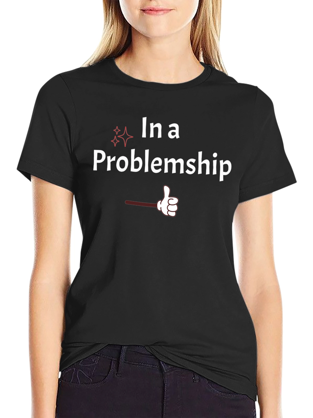 In A Problemship Graphic T-Shirt