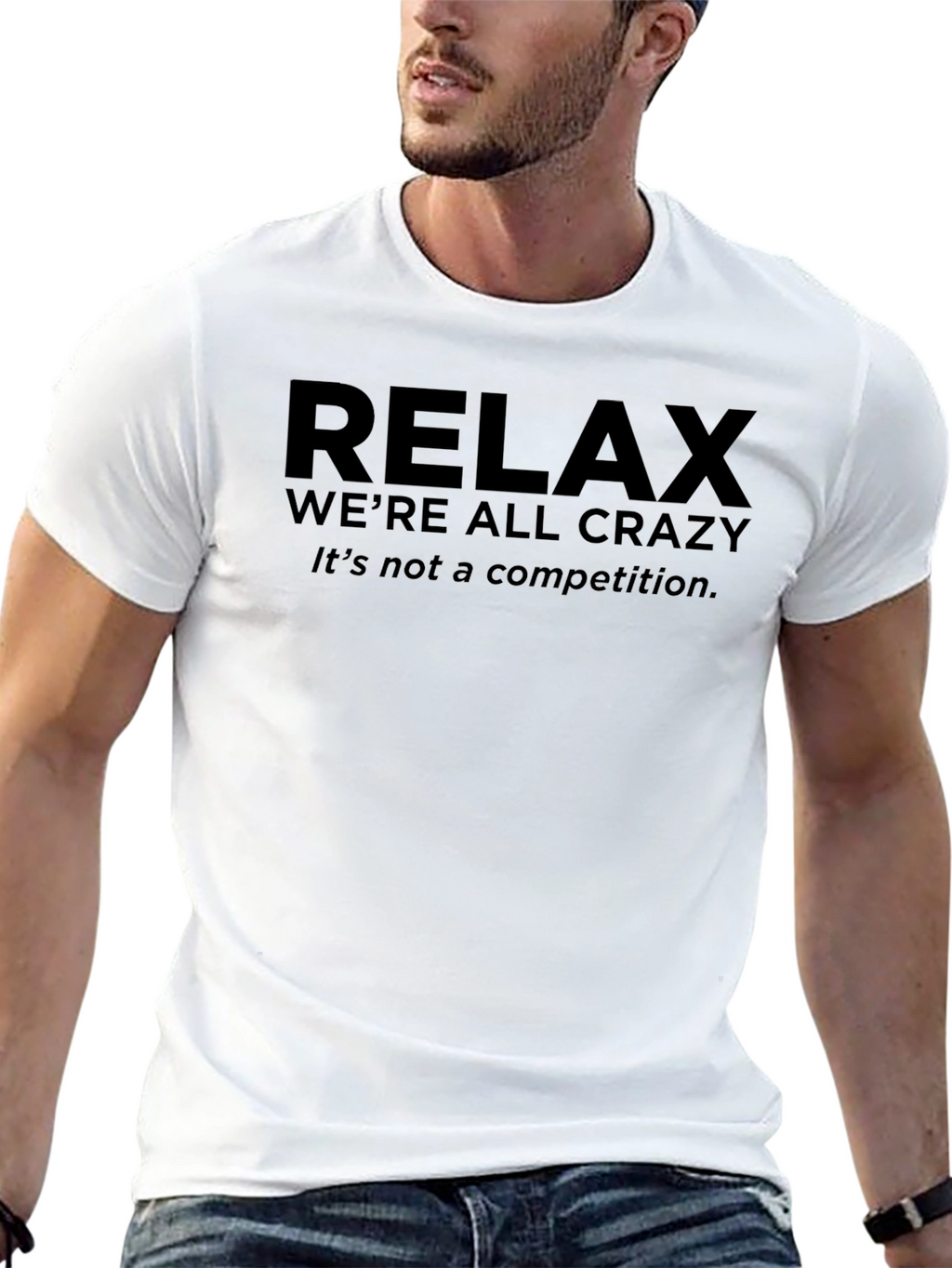 Relax Graphic Tee - Crazy Edition