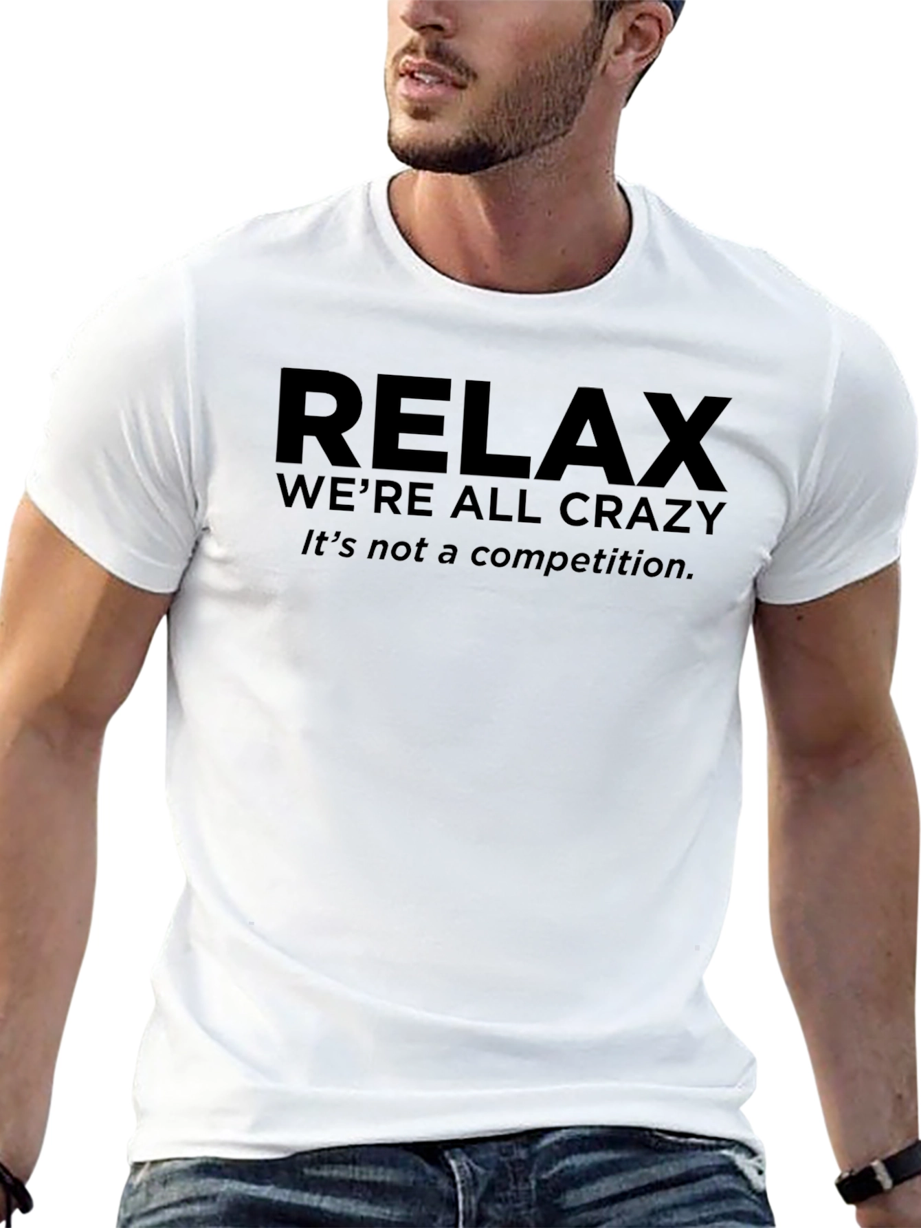 Relax Graphic Tee - Crazy Edition