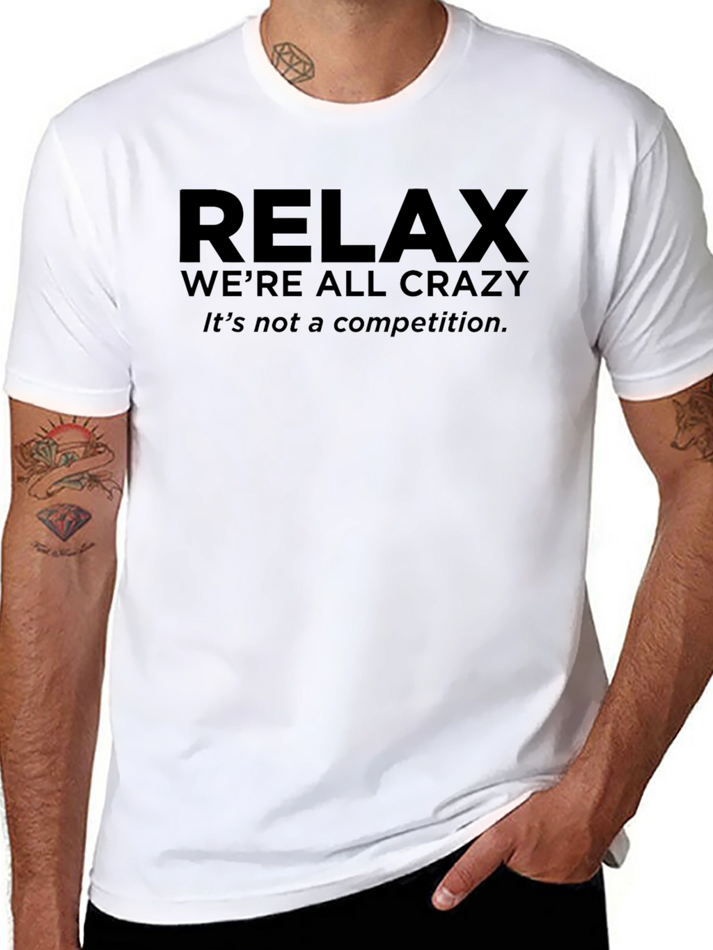 Relax Graphic Tee - Crazy Edition