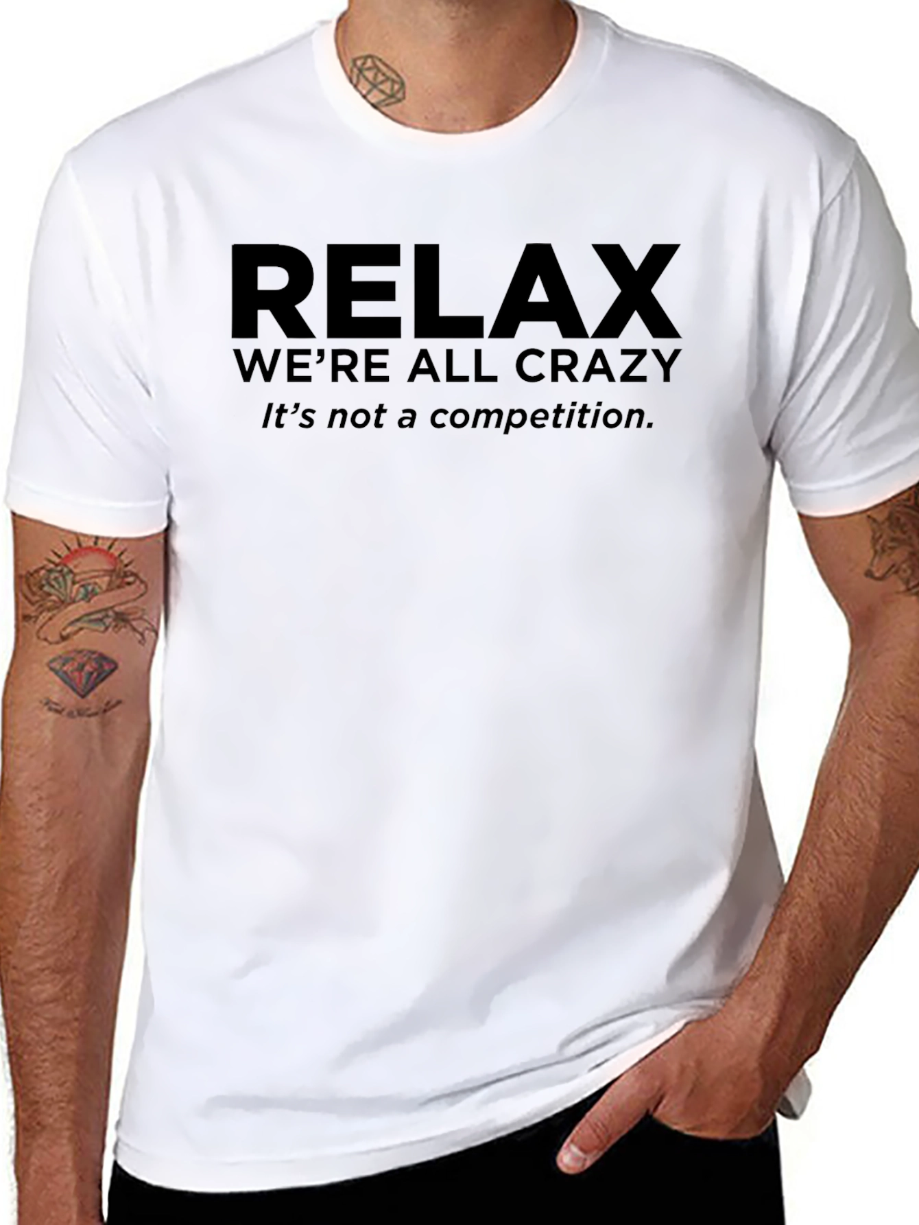 Relax Graphic Tee - Crazy Edition