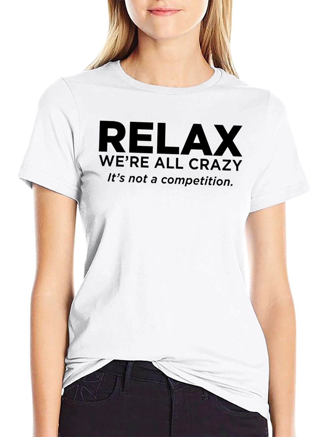 Relax Graphic Tee - Crazy Edition