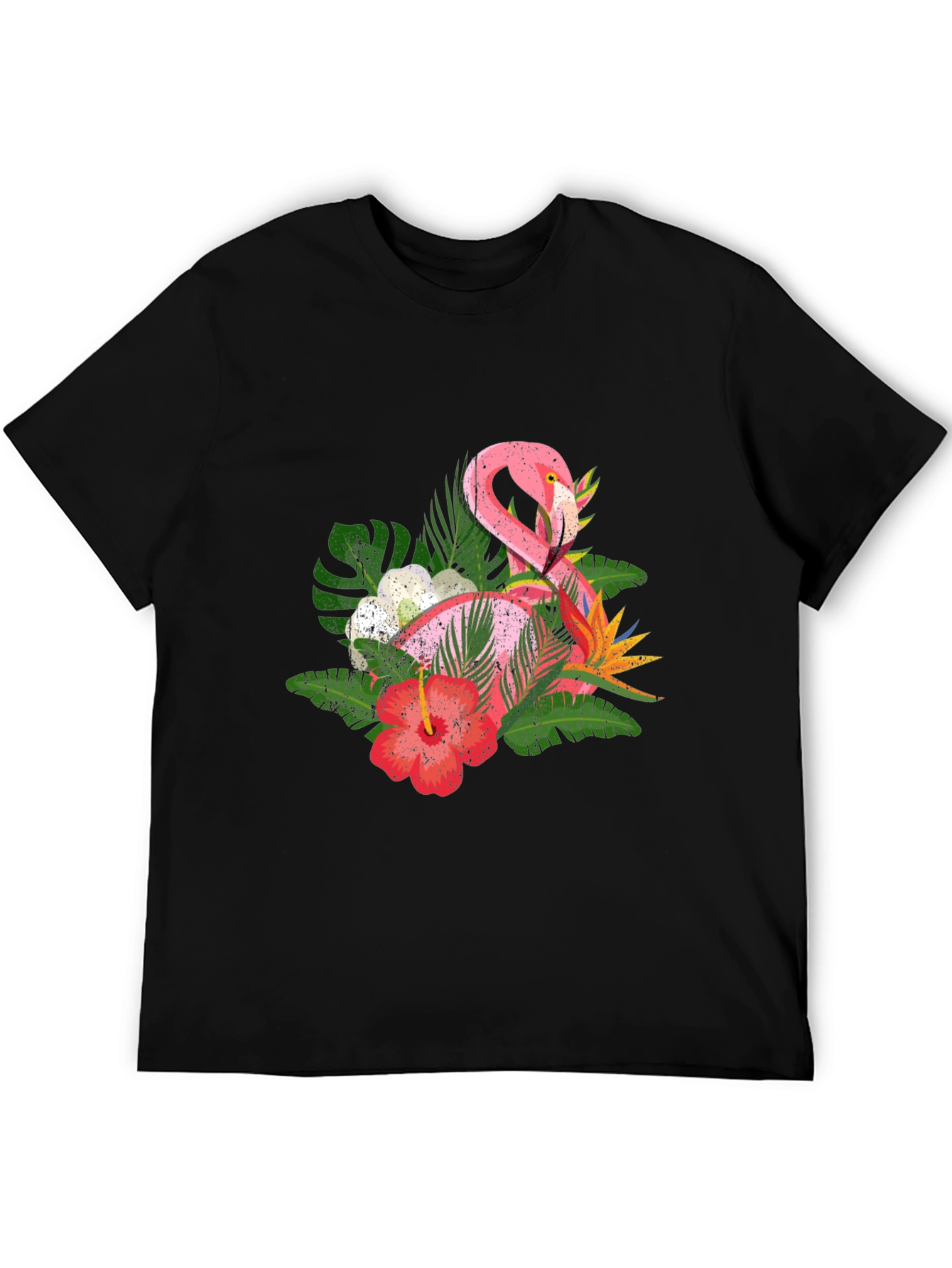 Tropical Flamingo Graphic Tee