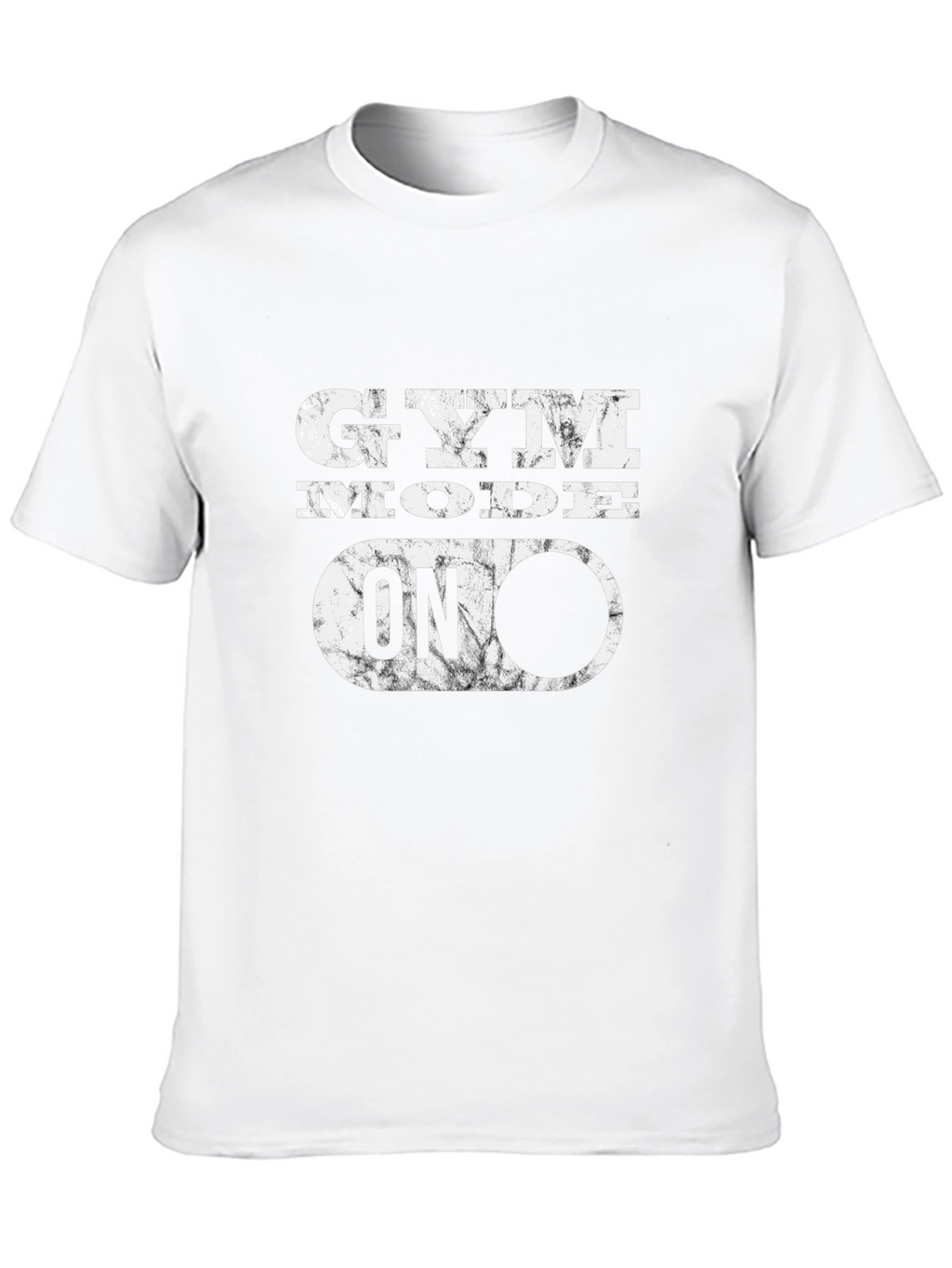 Gym Mode On Black Graphic Tee