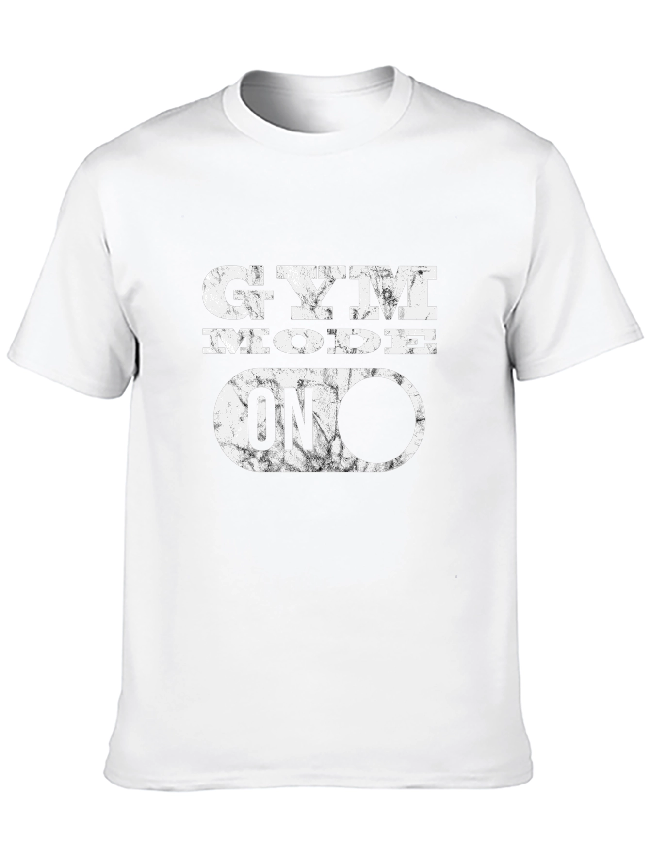 Gym Mode On Black Graphic Tee