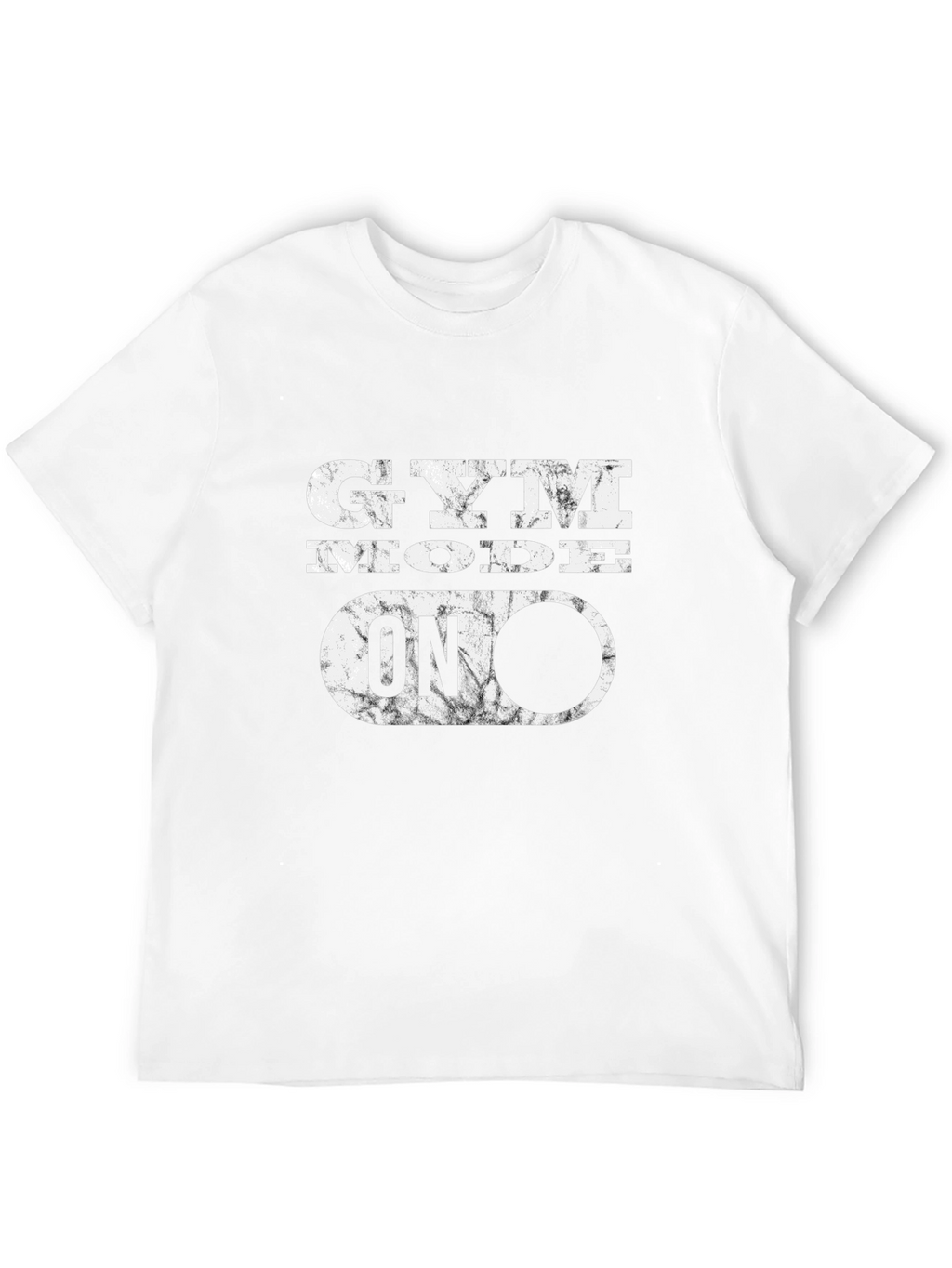 Gym Mode On Black Graphic Tee