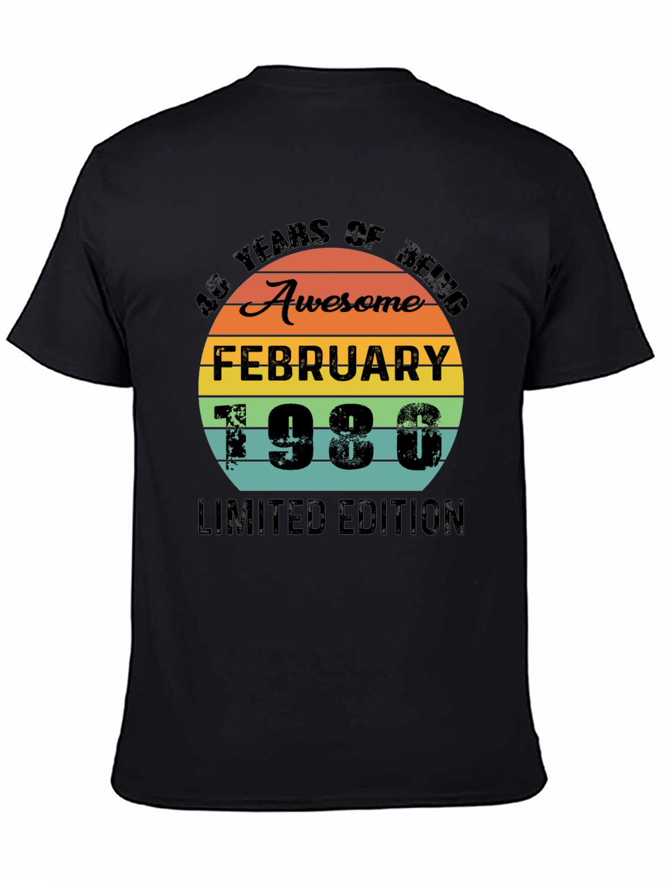 Awesome February 1980 Limited Edition T-Shirt