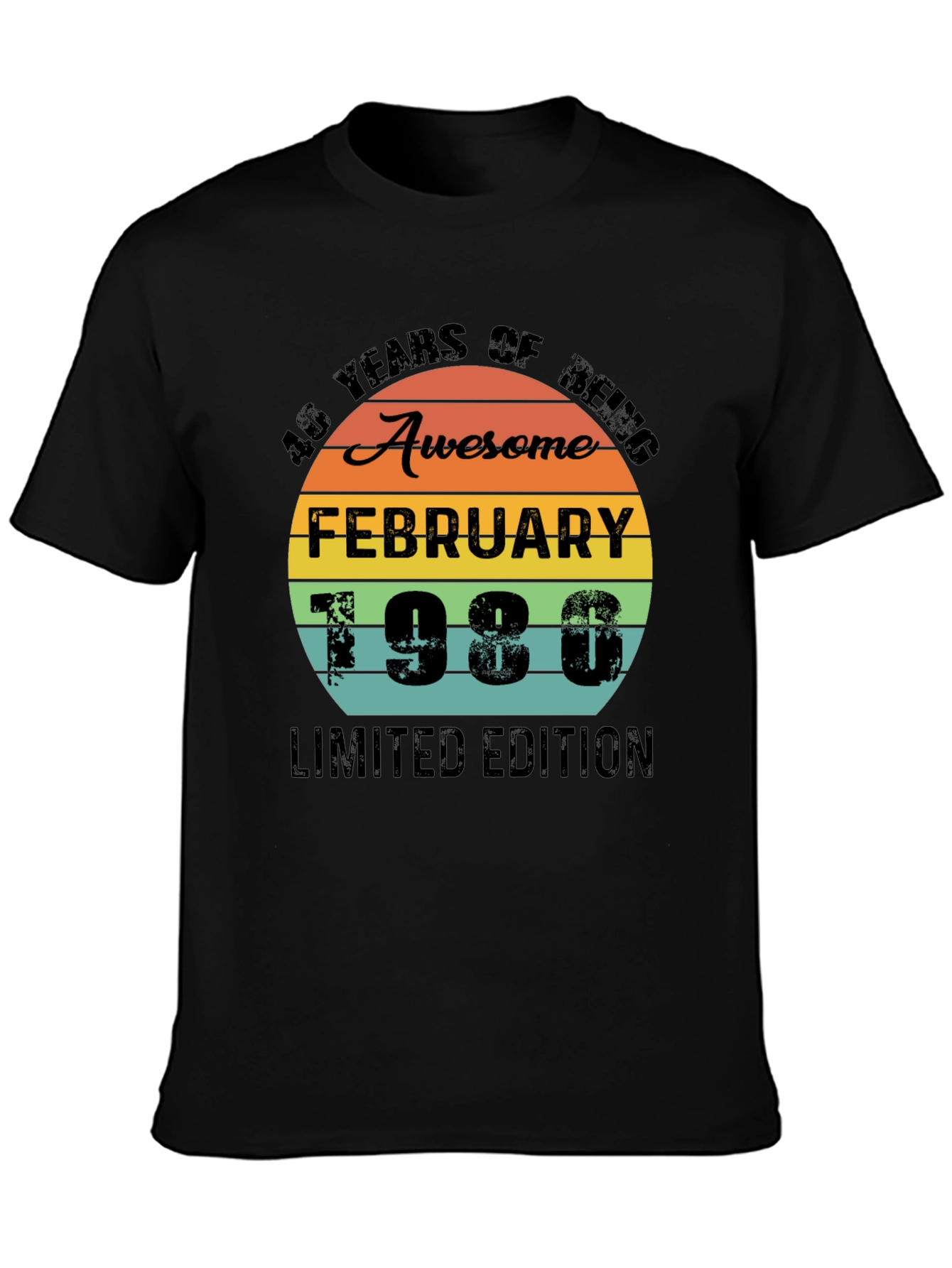 Awesome February 1980 Limited Edition T-Shirt