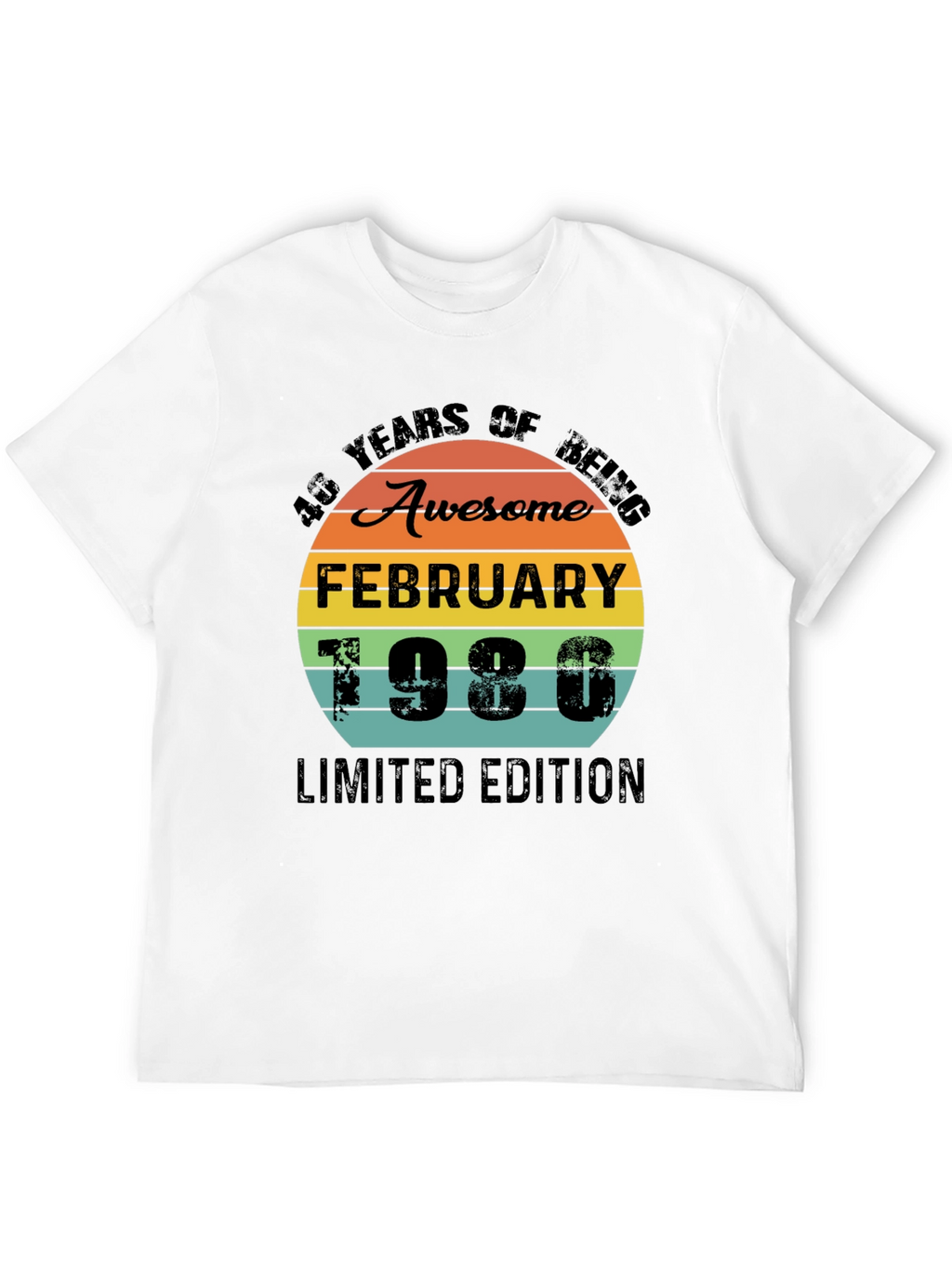 Awesome February 1980 Limited Edition T-Shirt