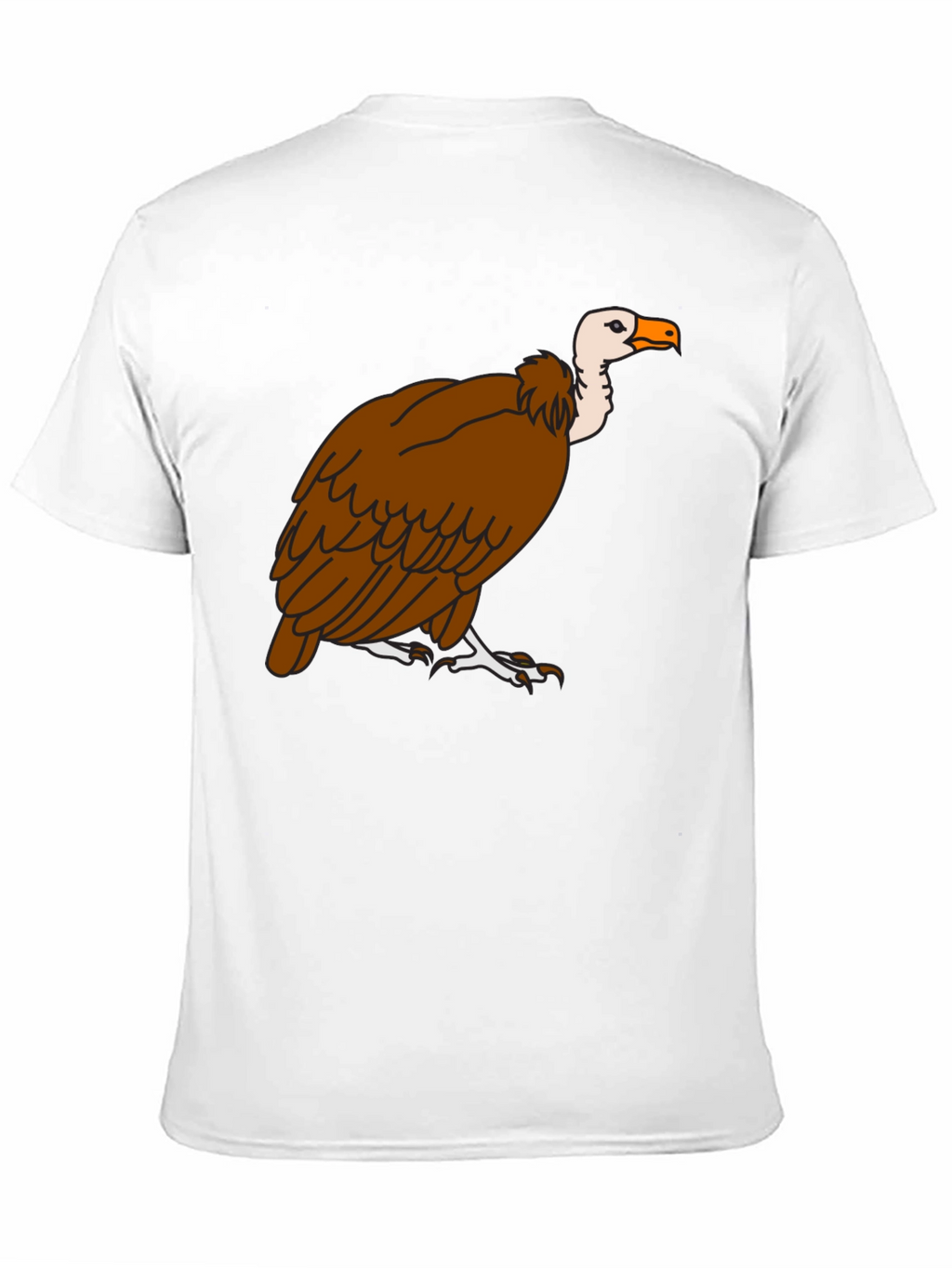 Vulture Graphic Tee - Black Cotton T-Shirt