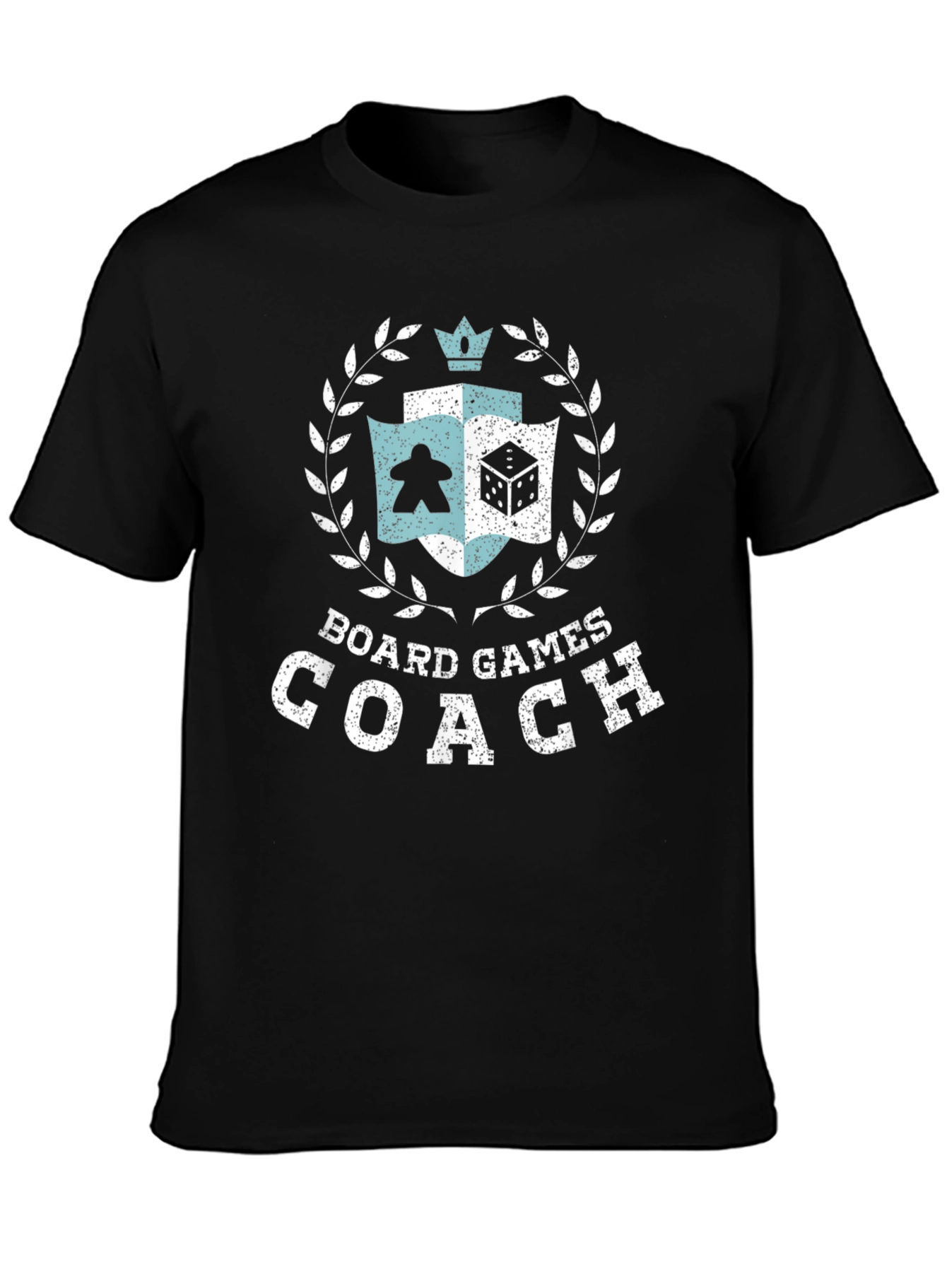 Board Games Coach T-Shirt - Graphic Tee for Gamers