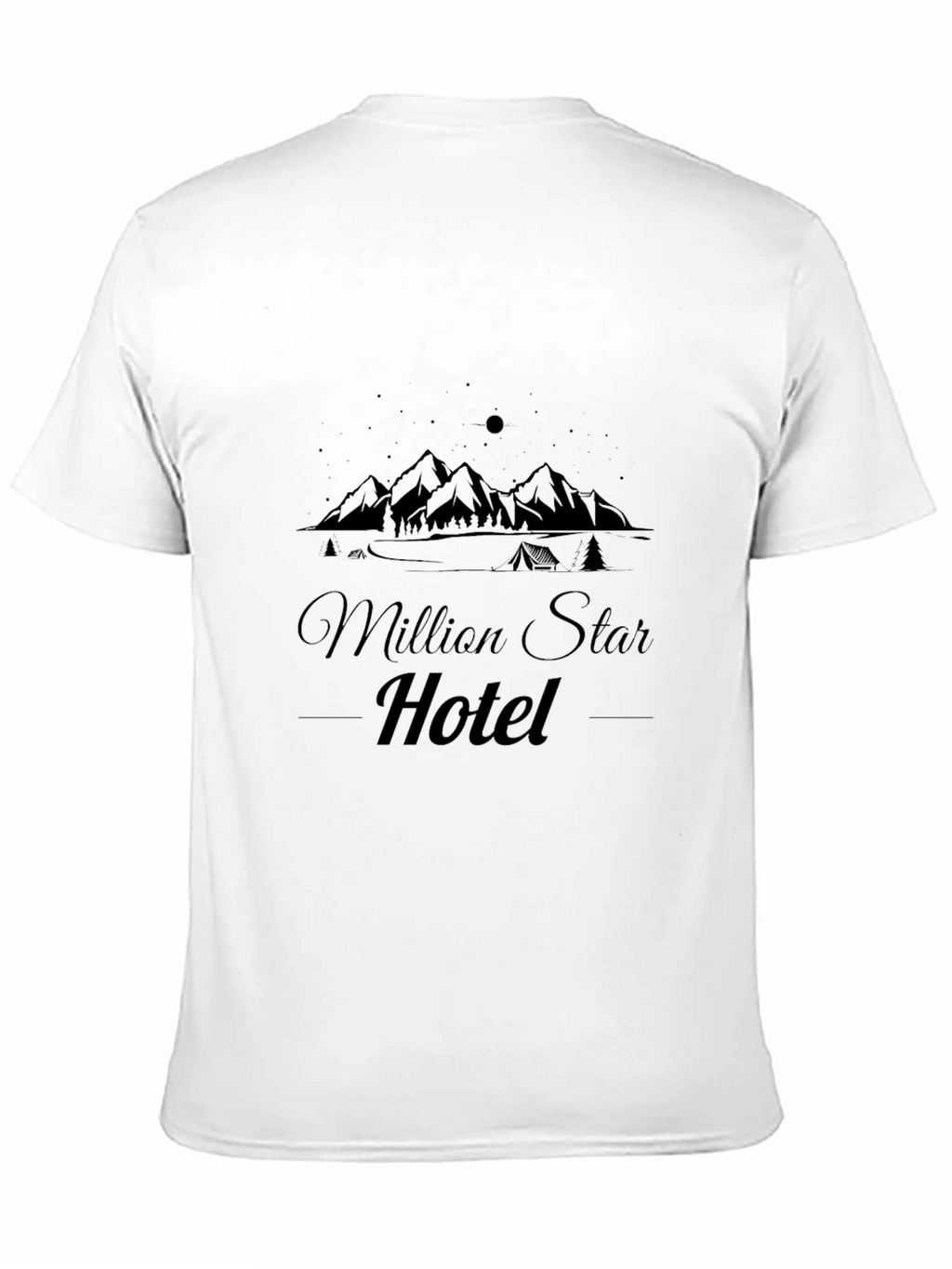 Million Star Hotel Graphic Tee - Camping Shirt
