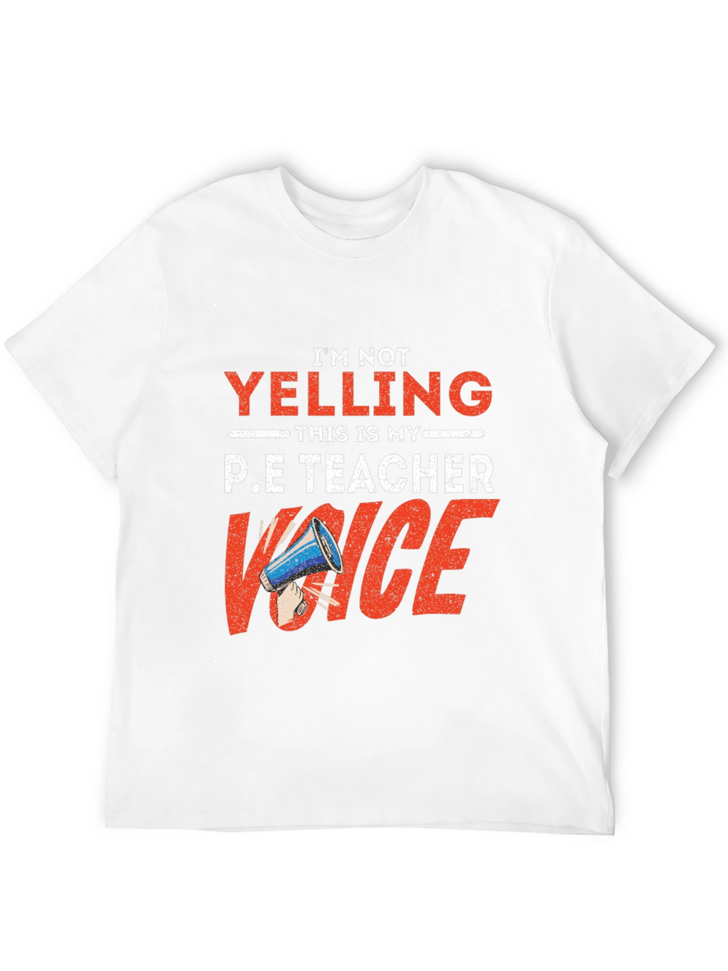 P.E. Teacher Voice Graphic Tee