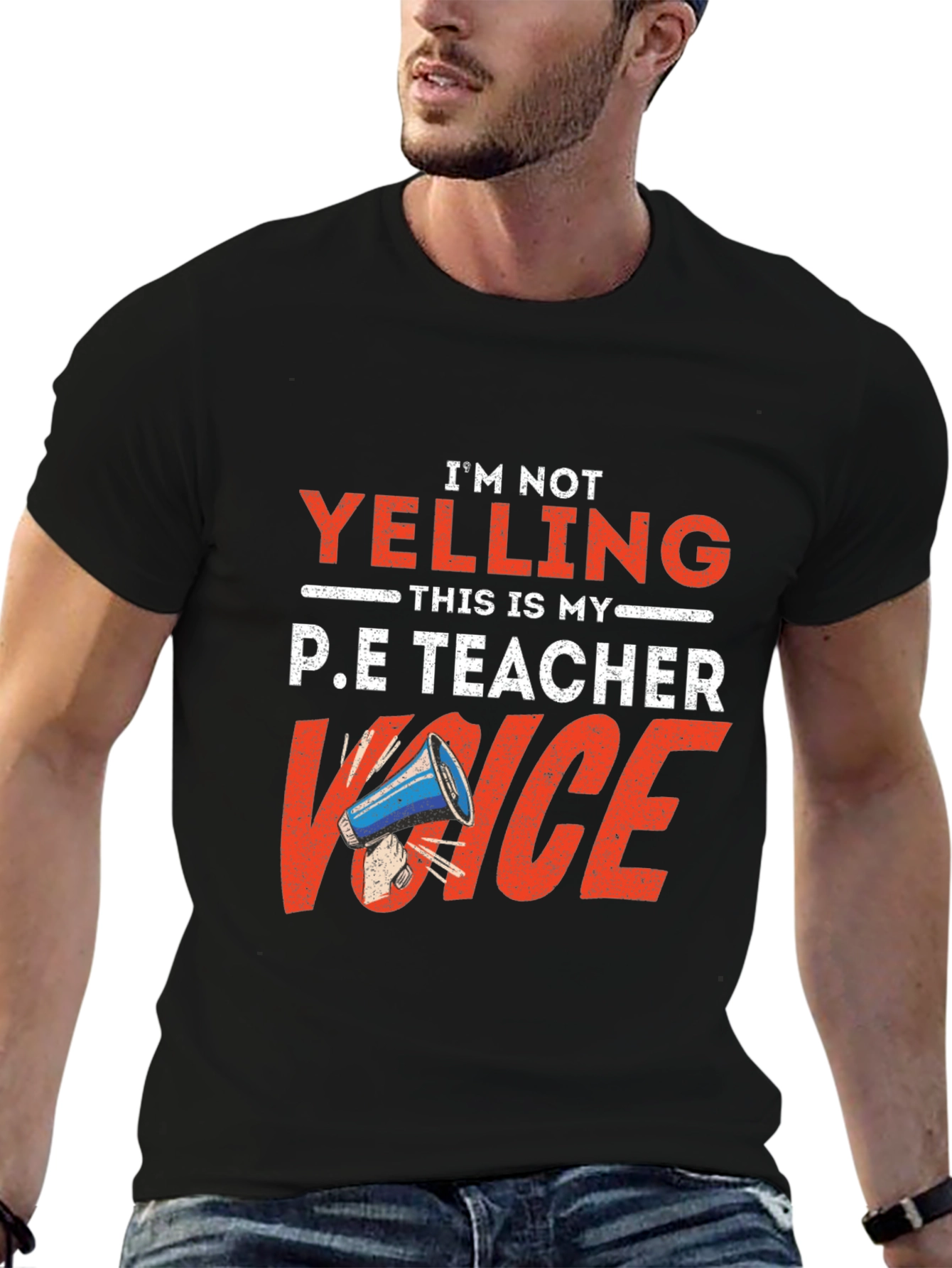 P.E. Teacher Voice Graphic Tee