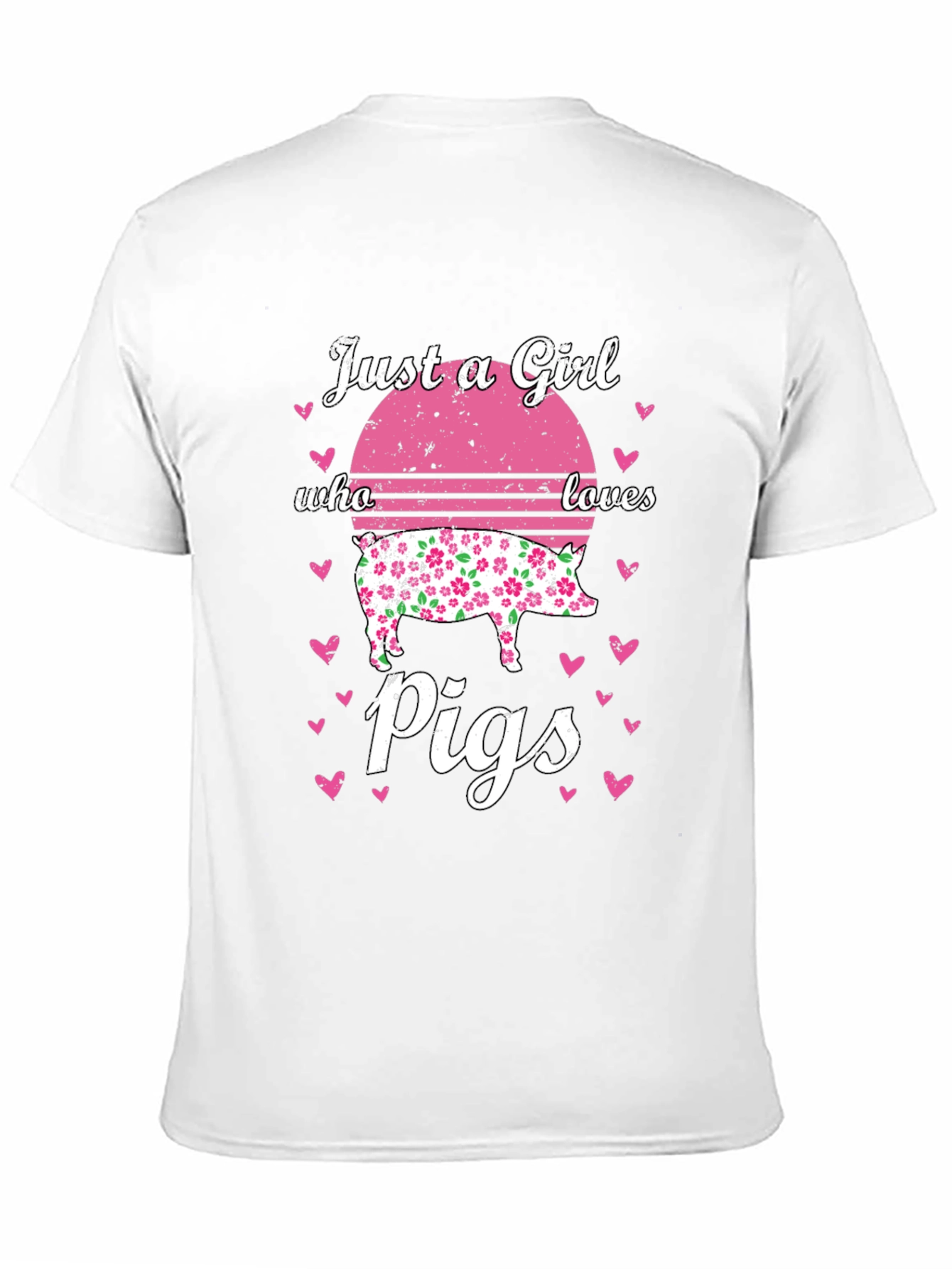 Just A Girl Who Loves Pigs T-Shirt