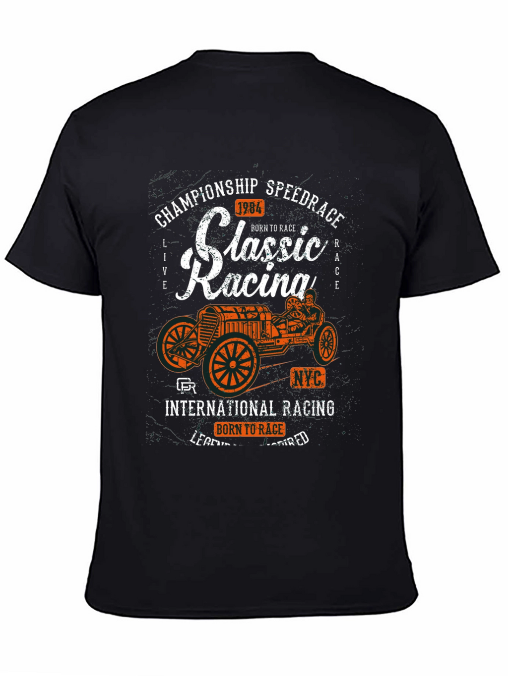 Classic Racing Tee - Born to Race Speed