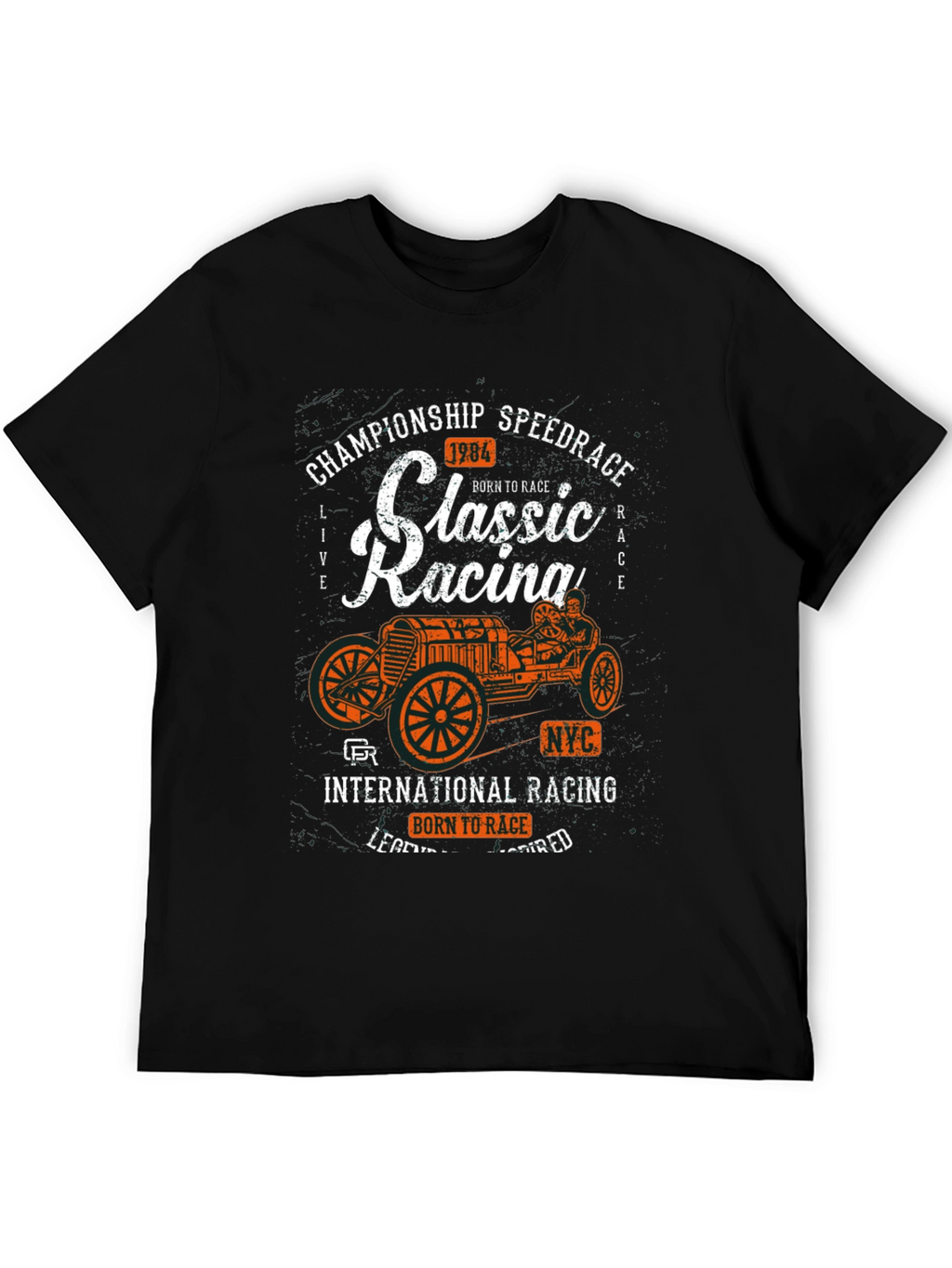 Classic Racing Tee - Born to Race Speed