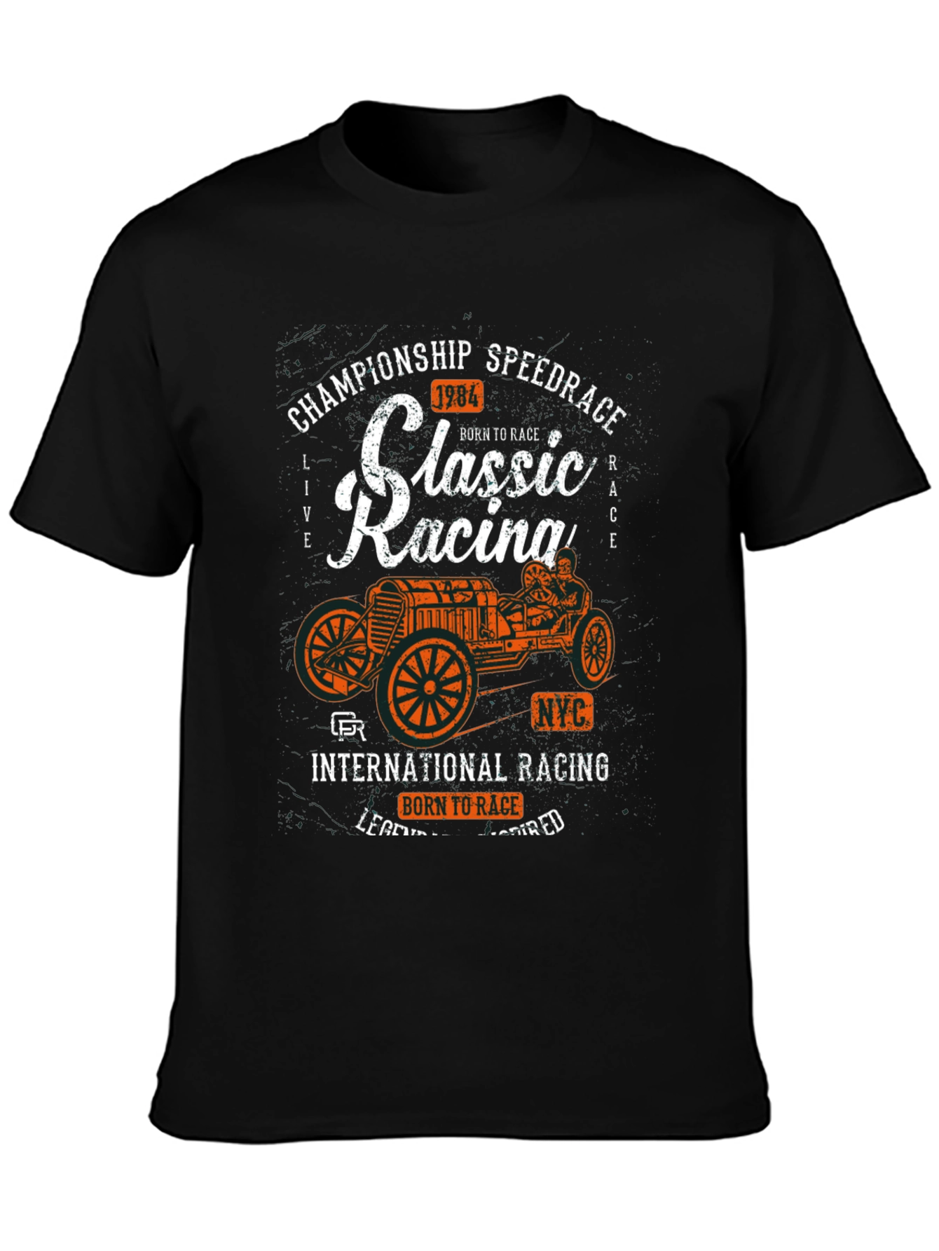 Classic Racing Tee - Born to Race Speed