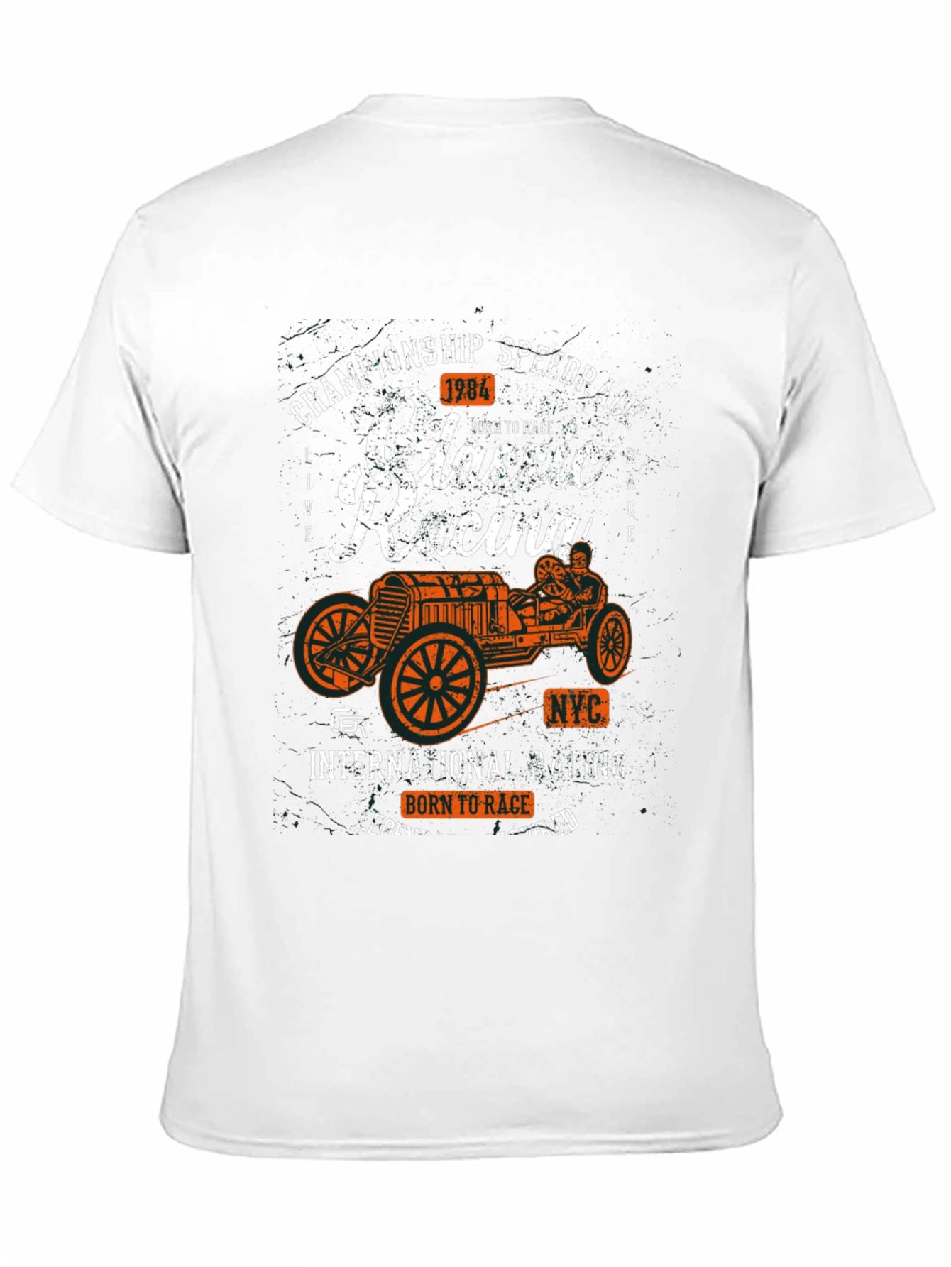 Classic Racing Tee - Born to Race Speed