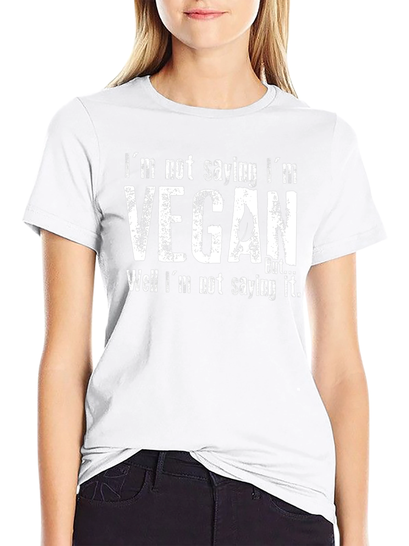 Vegan But Funny Graphic T-Shirt