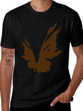 Butterfly Wings Graphic Tee - Mens Black T-Shirt