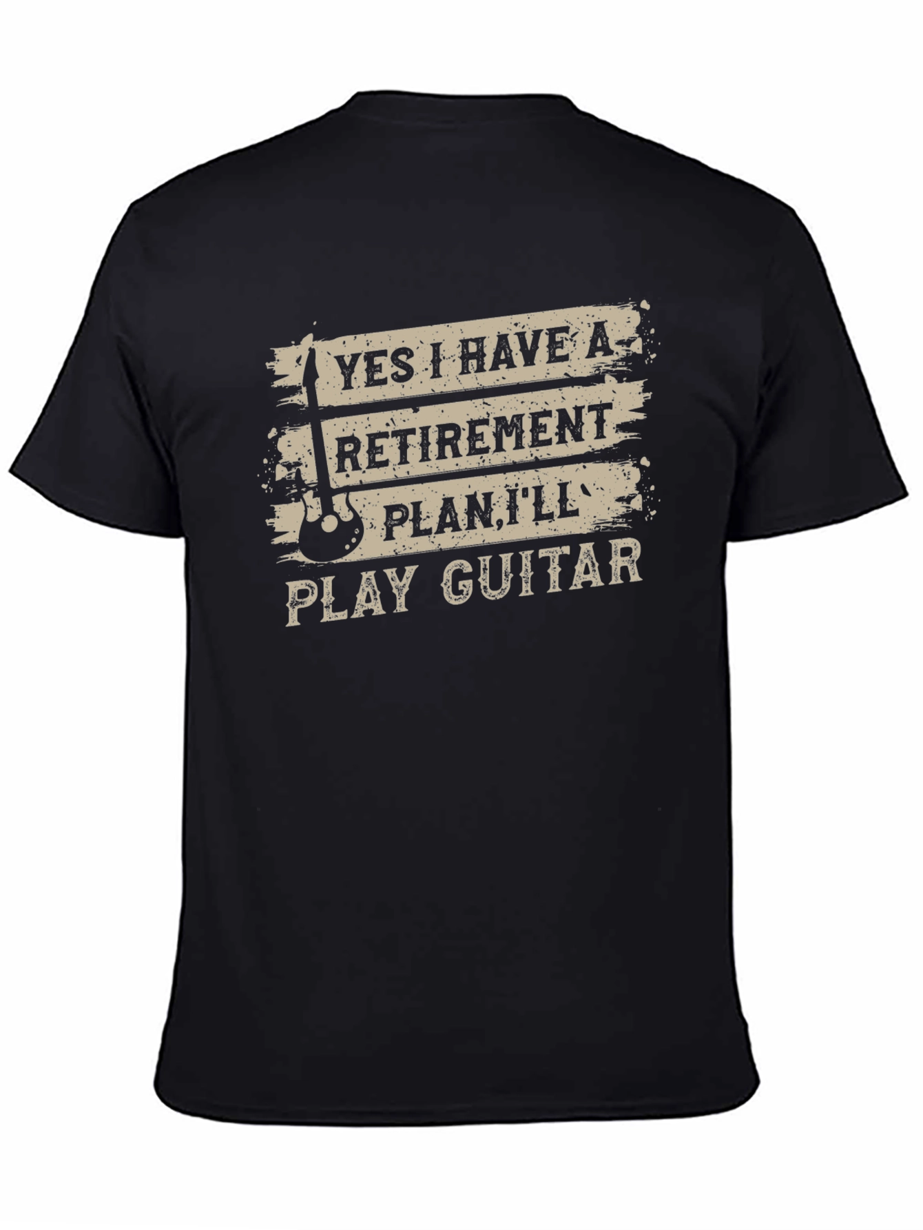 Guitar Retirement Plan Graphic Tee