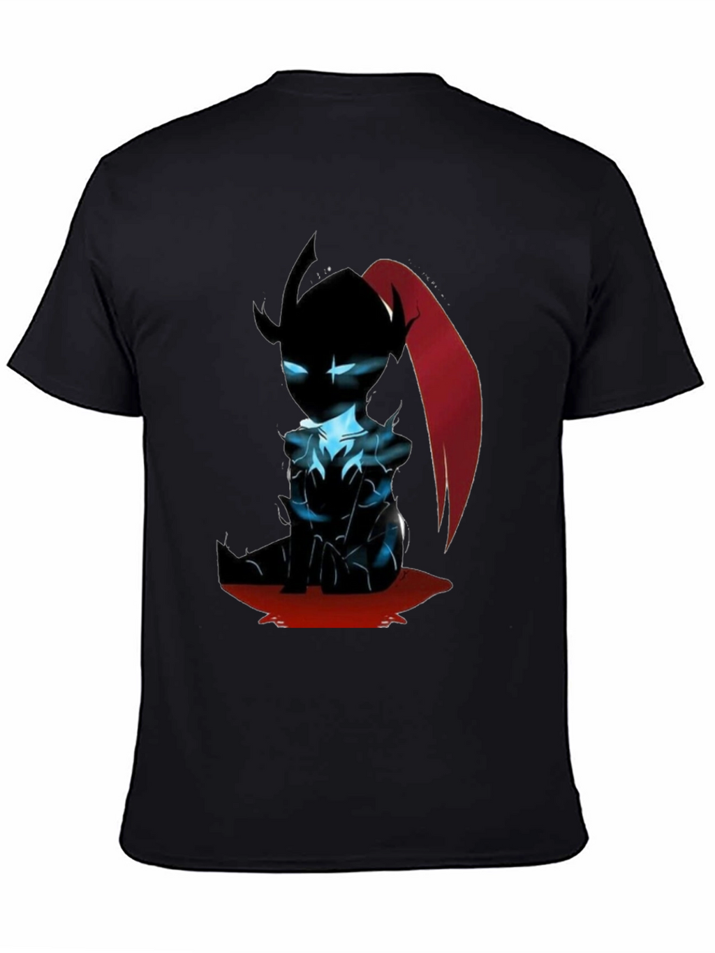 Anime Character Black T-Shirt