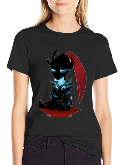 Anime Character Black T-Shirt