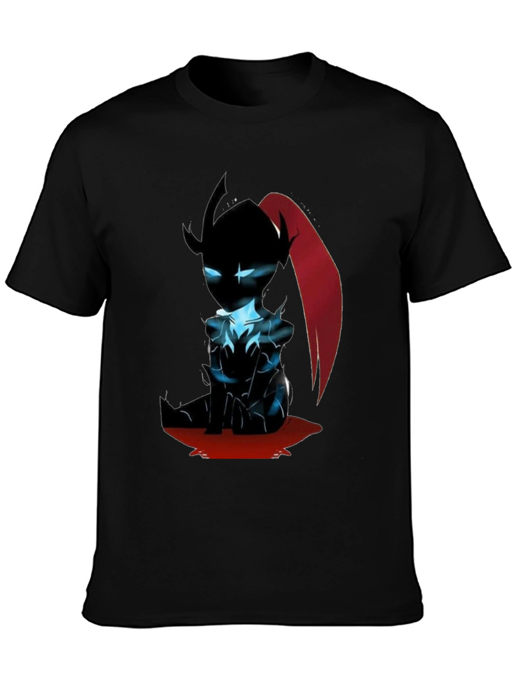 Anime Character Black T-Shirt