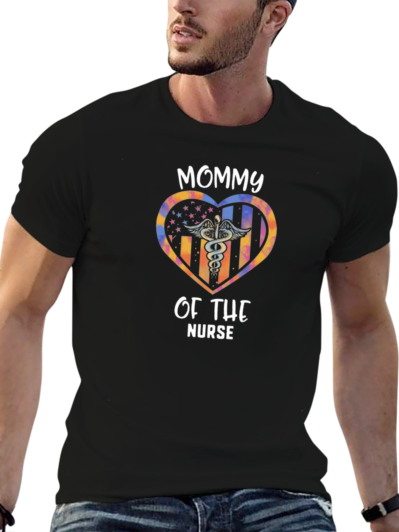 Mommy of the Nurse Graphic T-Shirt