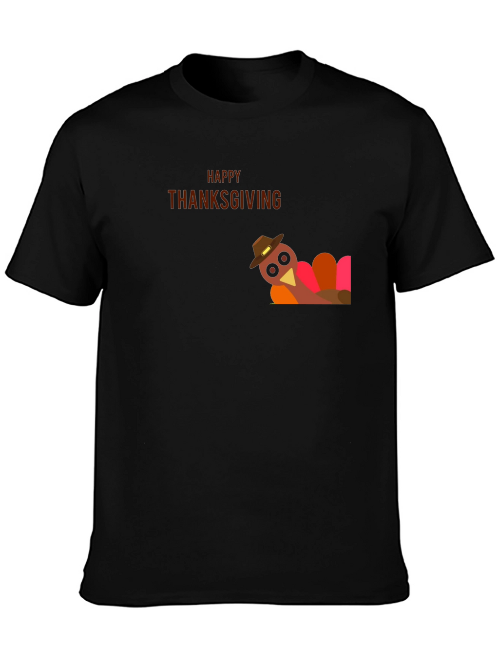 Thanksgiving Turkey Graphic Tee - Holiday Apparel