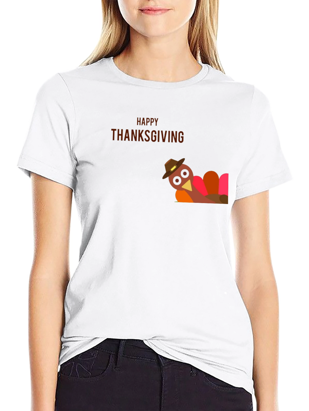 Thanksgiving Turkey Graphic Tee - Holiday Apparel