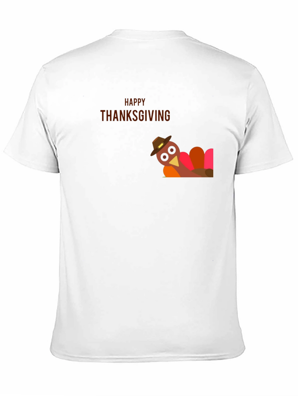 Thanksgiving Turkey Graphic Tee - Holiday Apparel