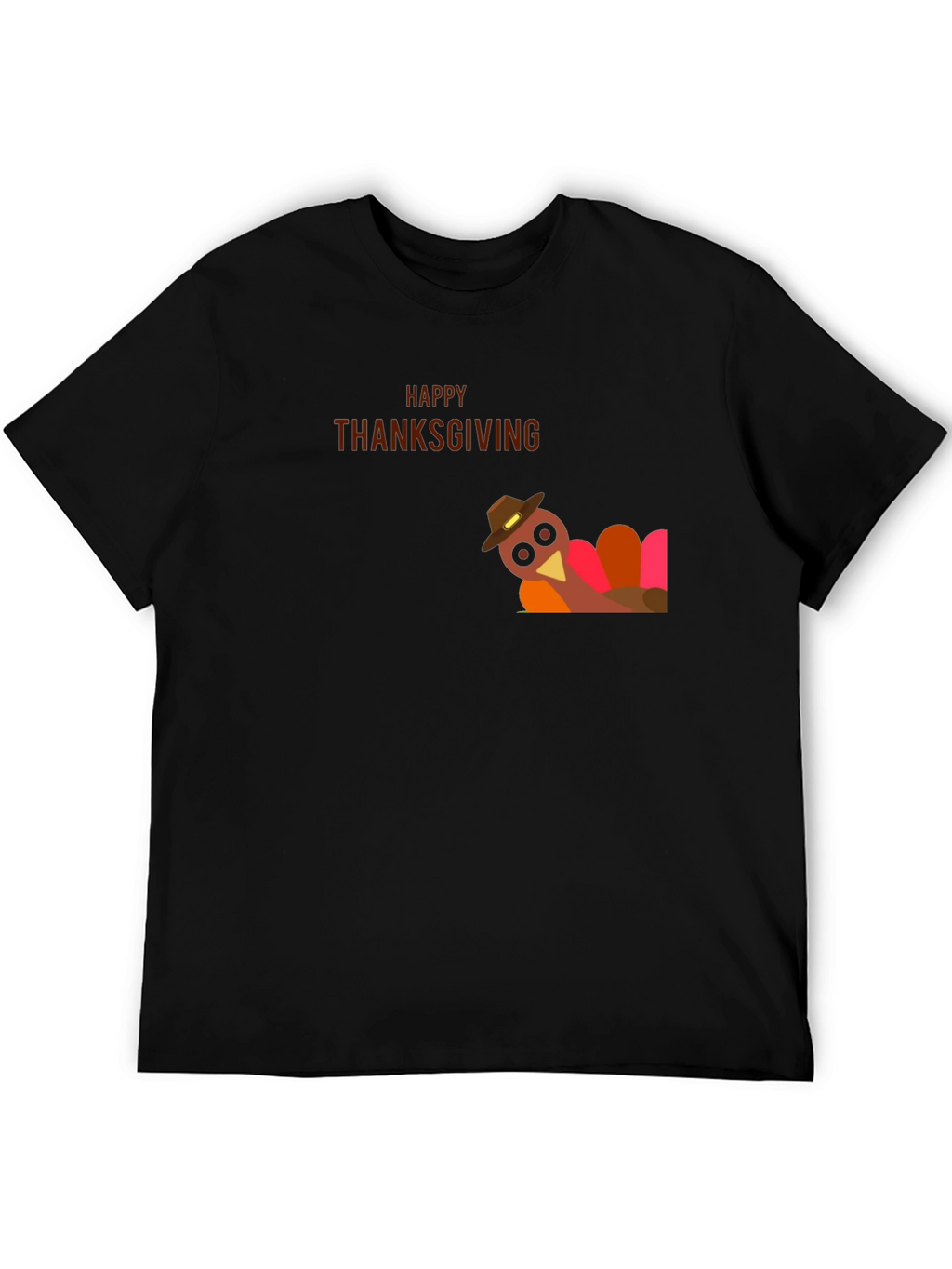 Thanksgiving Turkey Graphic Tee - Holiday Apparel