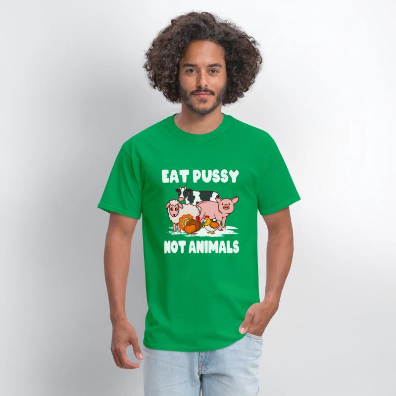 Vegan Environment Animal Welfare Eat Pussy Not Ani