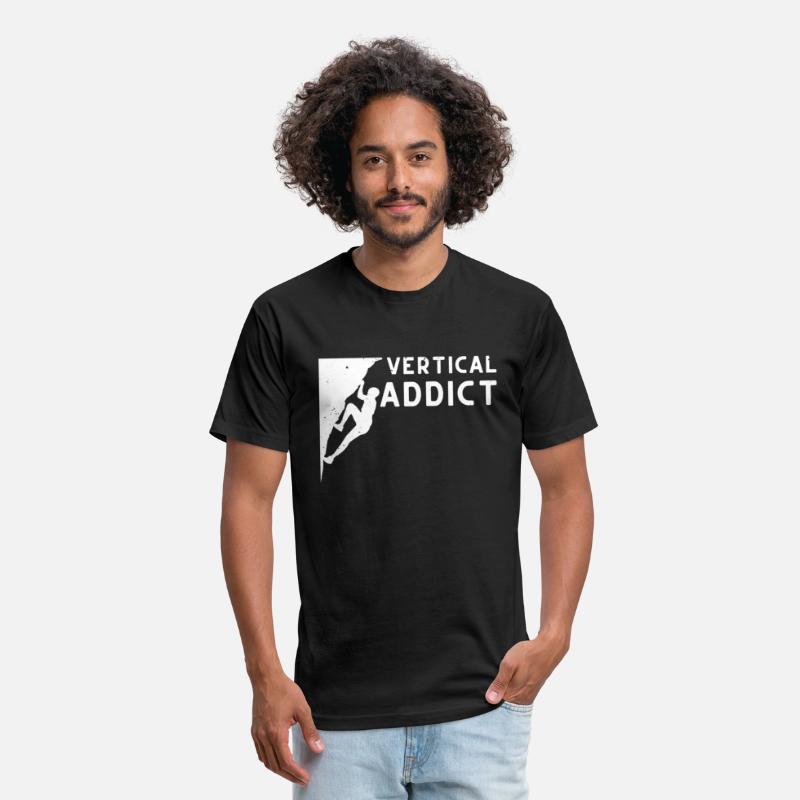 Vertical Addict Rock Climber