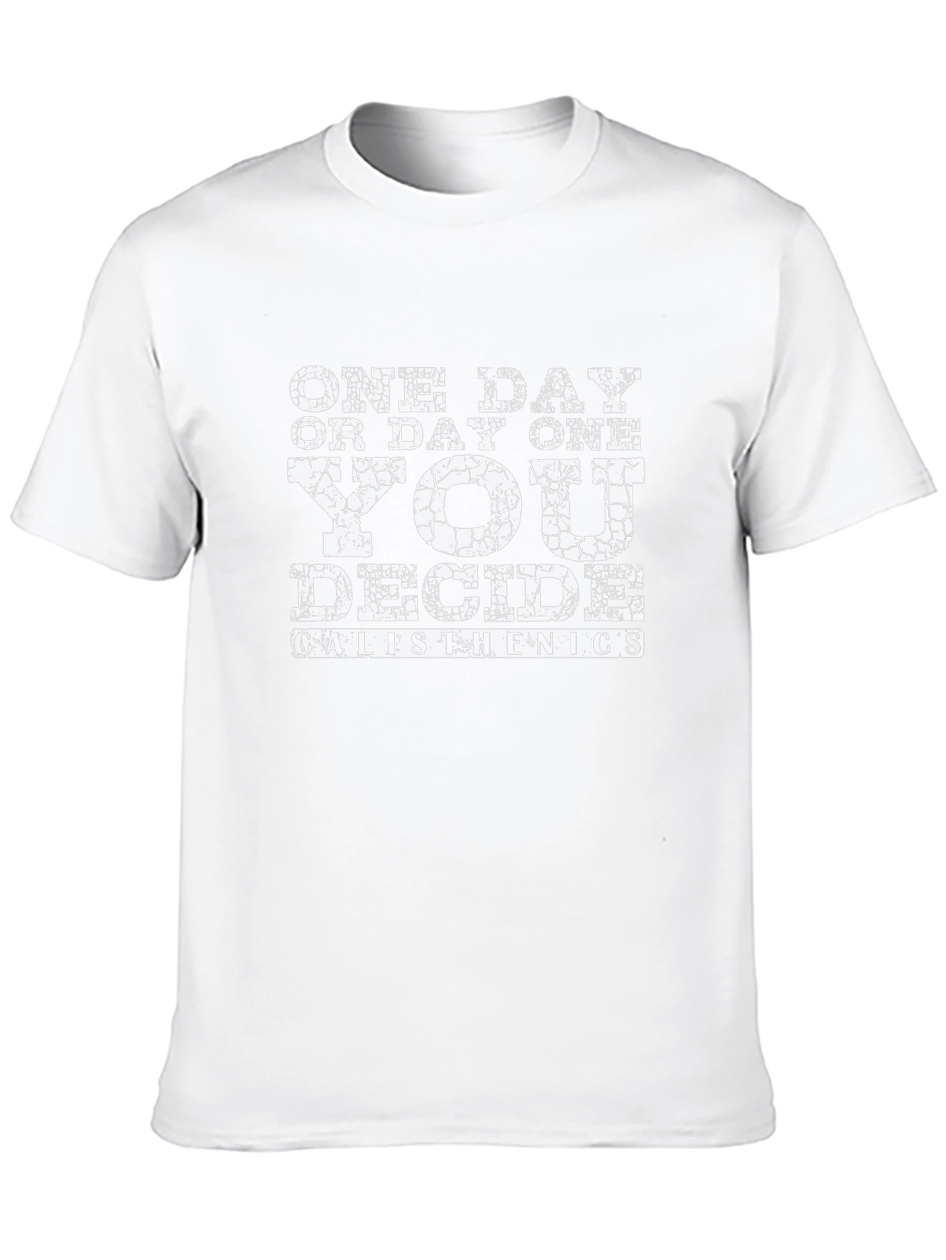 Motivational Calisthenics Graphic T-Shirt