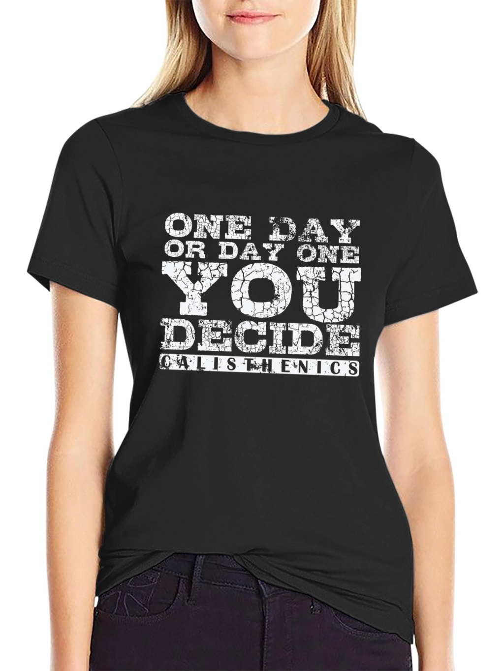 Motivational Calisthenics Graphic T-Shirt