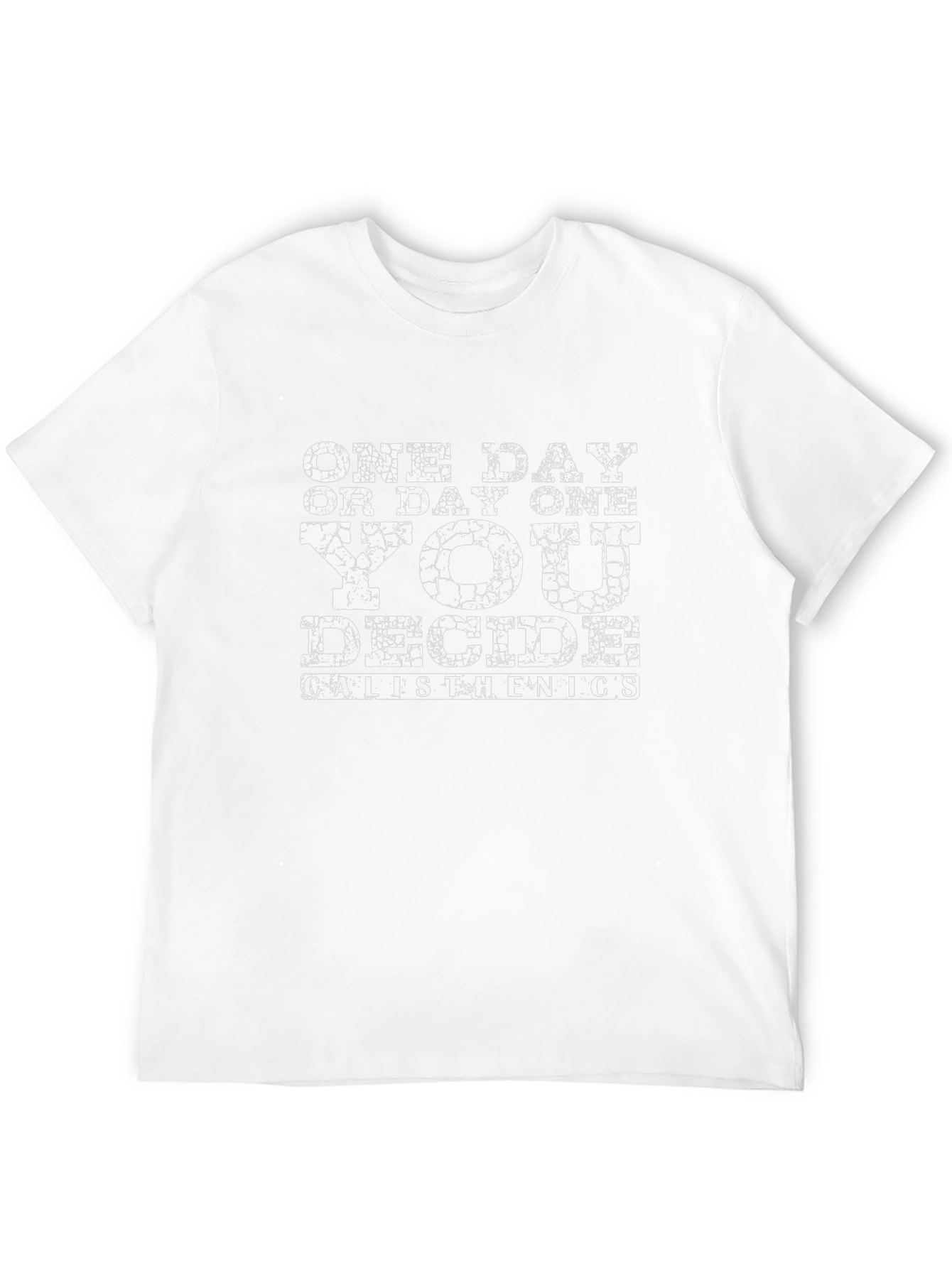 Motivational Calisthenics Graphic T-Shirt