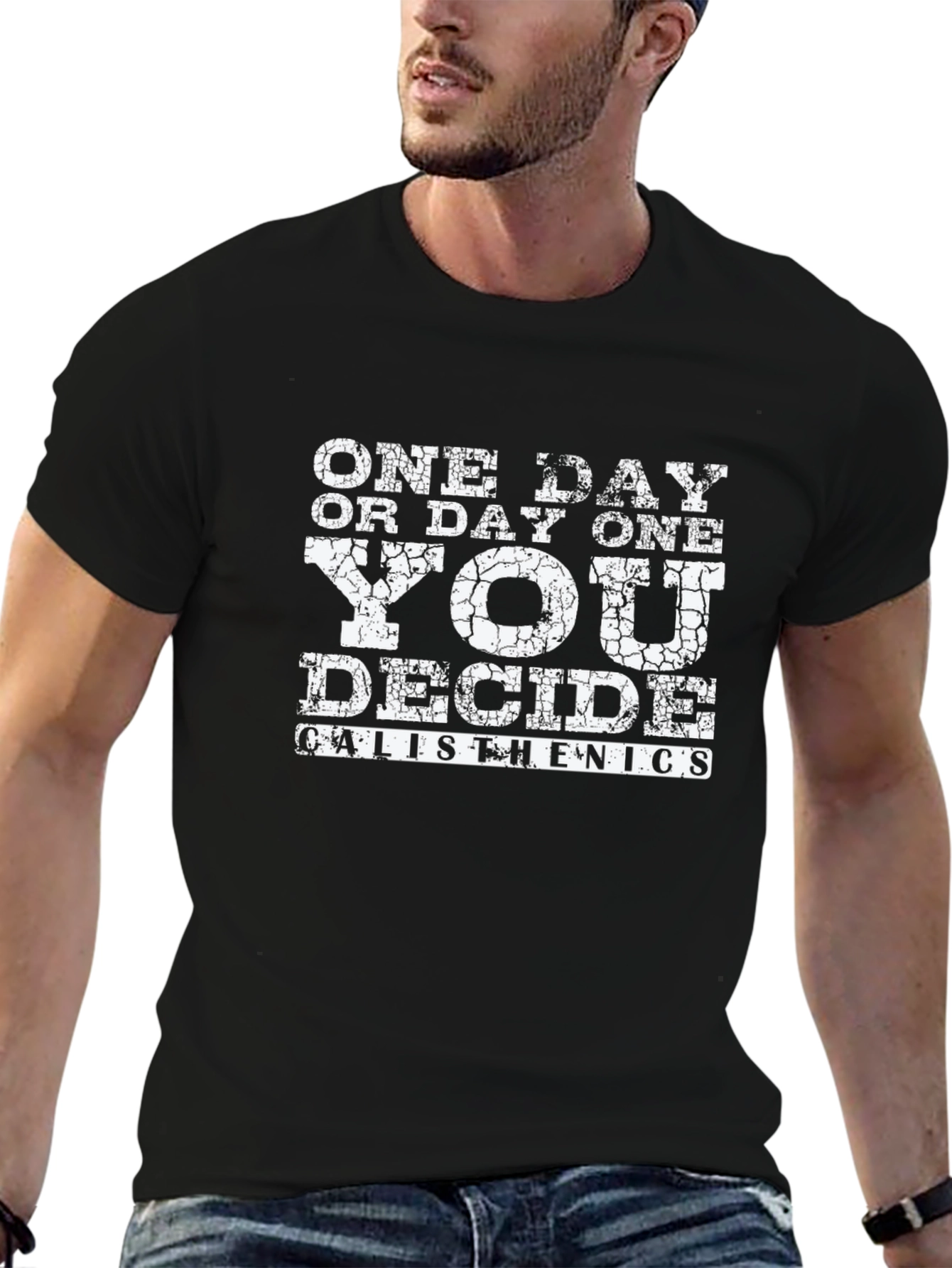 Motivational Calisthenics Graphic T-Shirt
