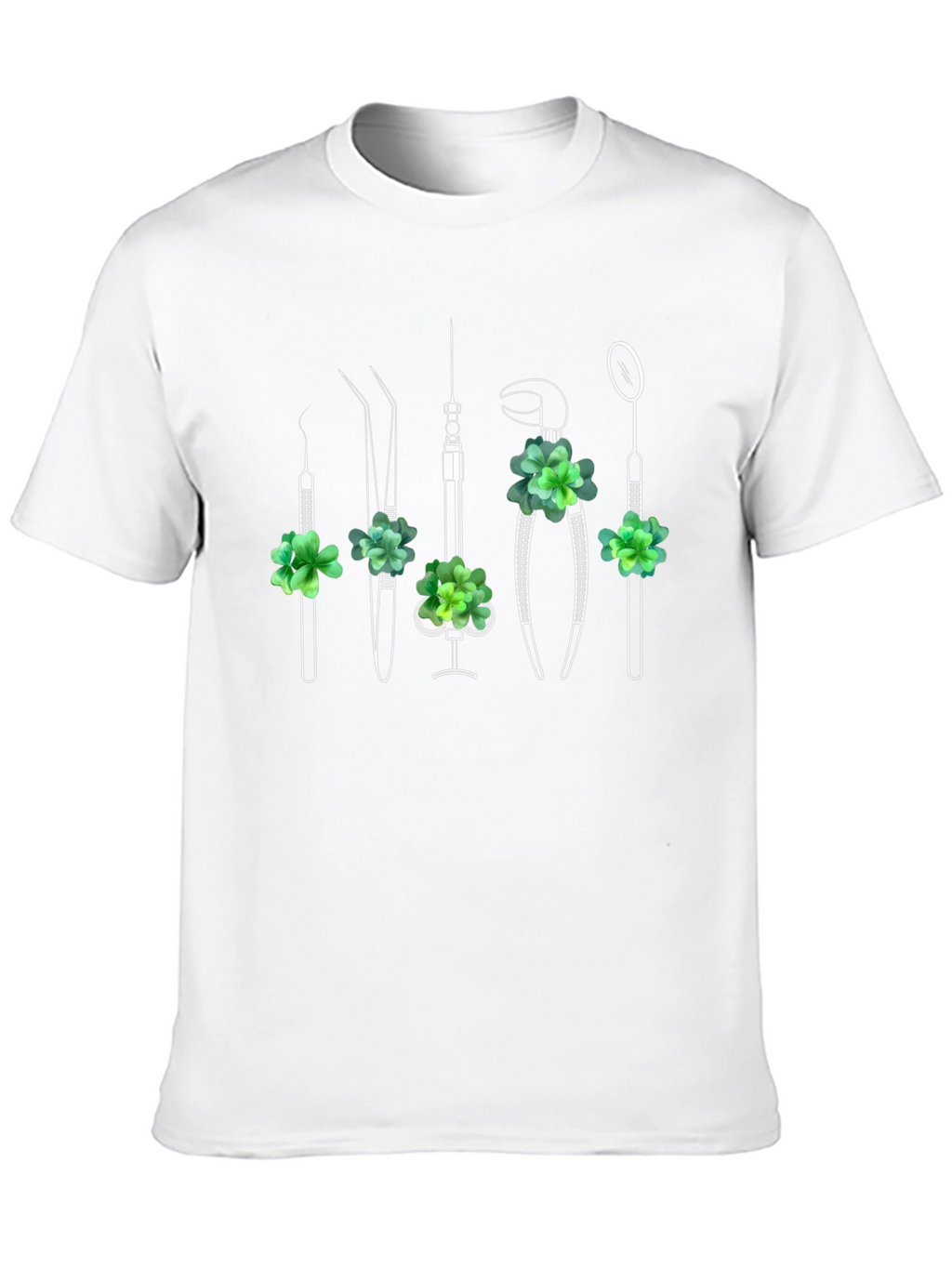 Dentist Tool Shamrock T-Shirt