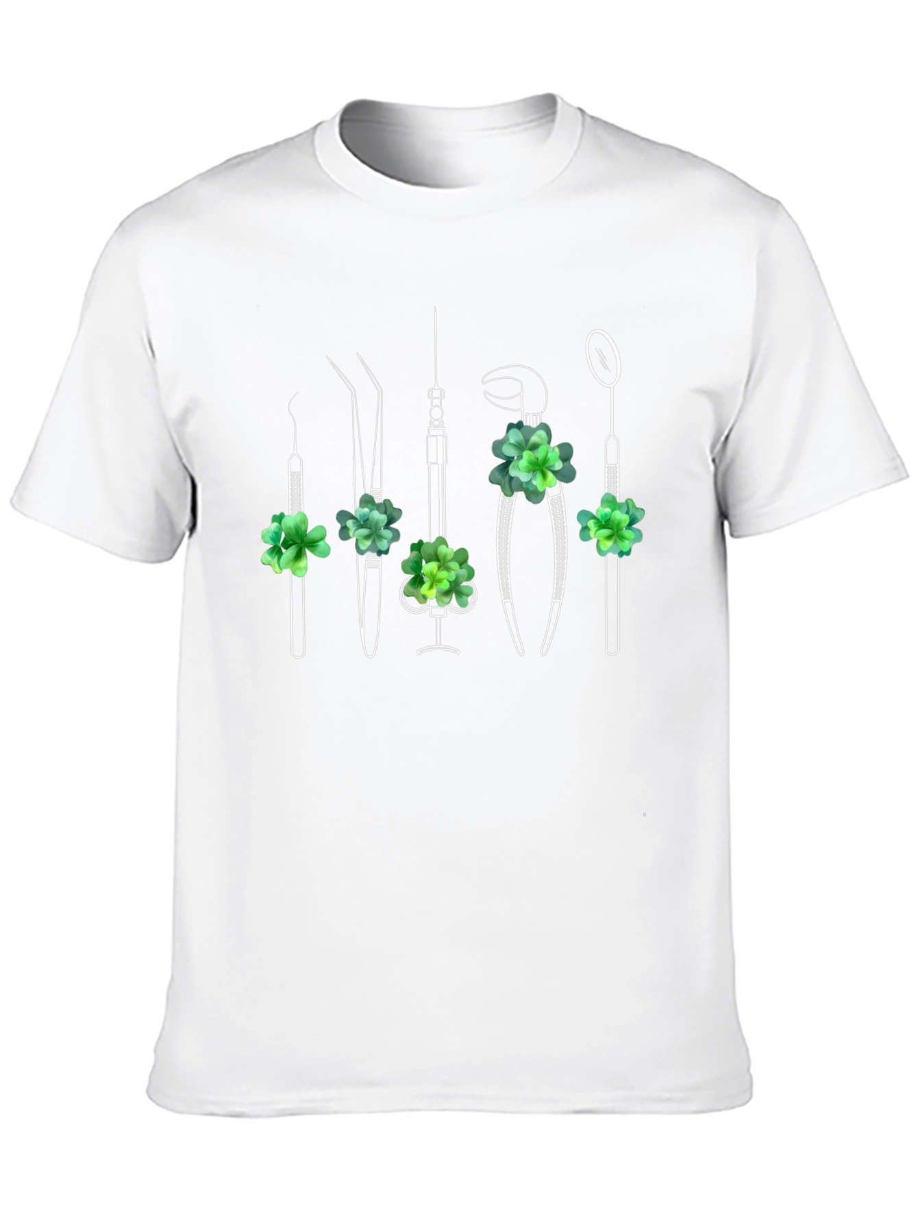 Dentist Tool Shamrock T-Shirt