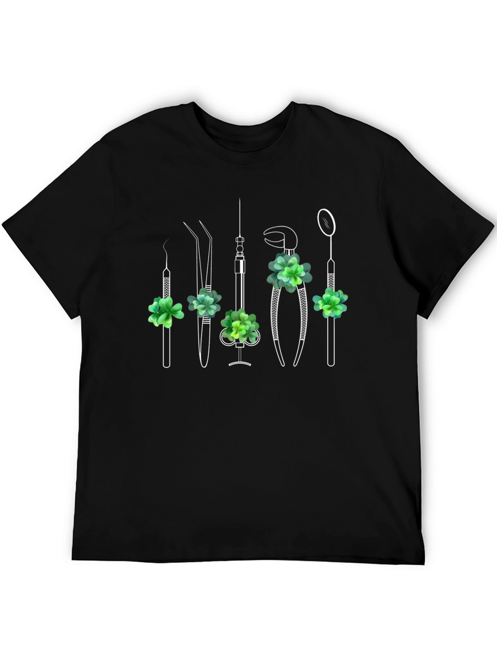 Dentist Tool Shamrock T-Shirt