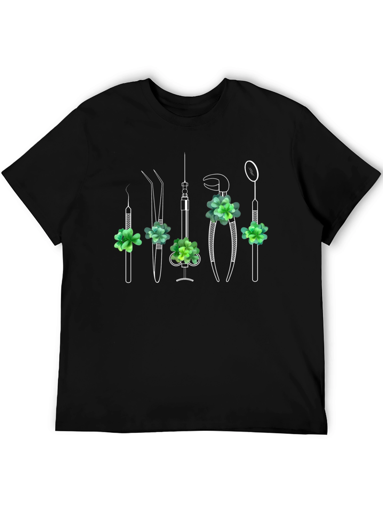Dentist Tool Shamrock T-Shirt