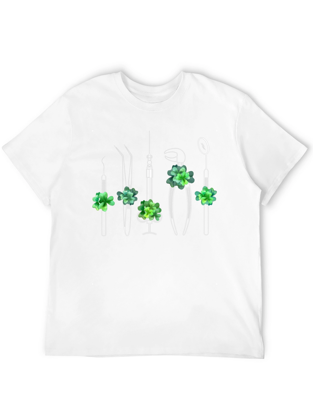Dentist Tool Shamrock T-Shirt