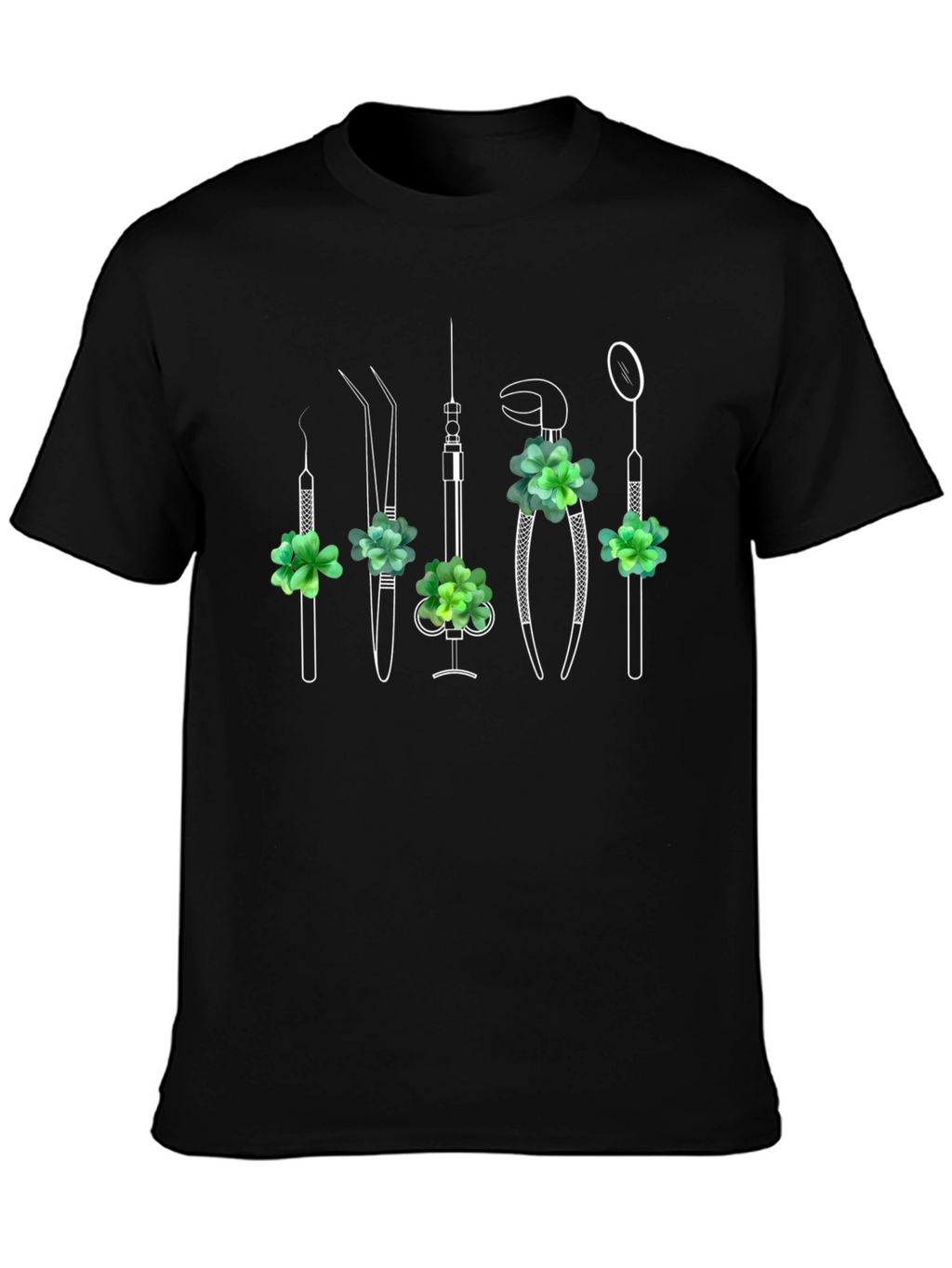 Dentist Tool Shamrock T-Shirt