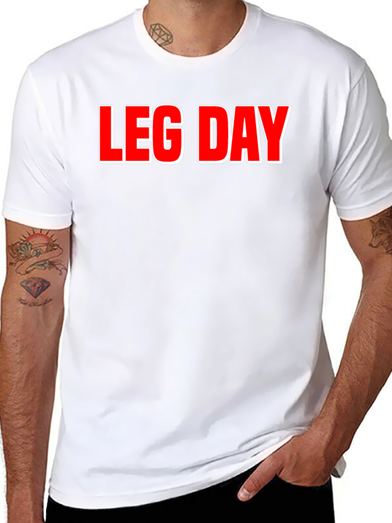 Leg Day T-Shirt - Gym Workout Apparel