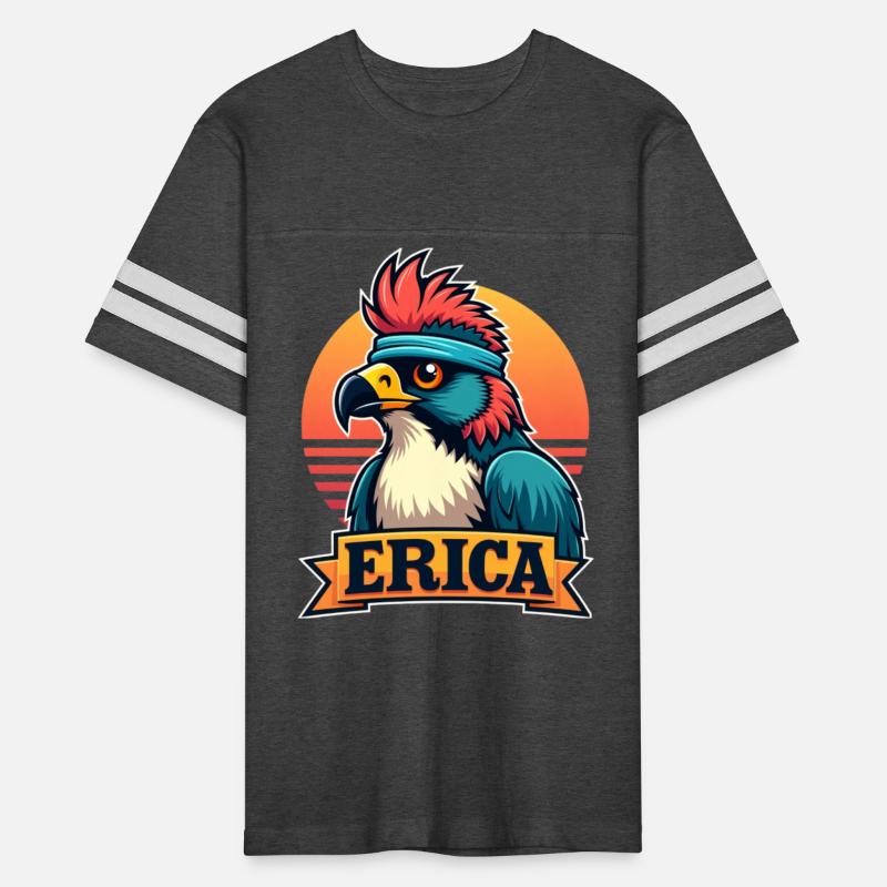 Vibrant Eagle with Americana Flair